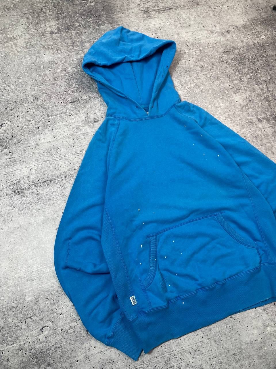 Franklin & Marshall Vintage Franklin Marshall Distressed Painted Hoodie Y2K Size US M / EU 48-50 / 2 - 2 Thumbnail