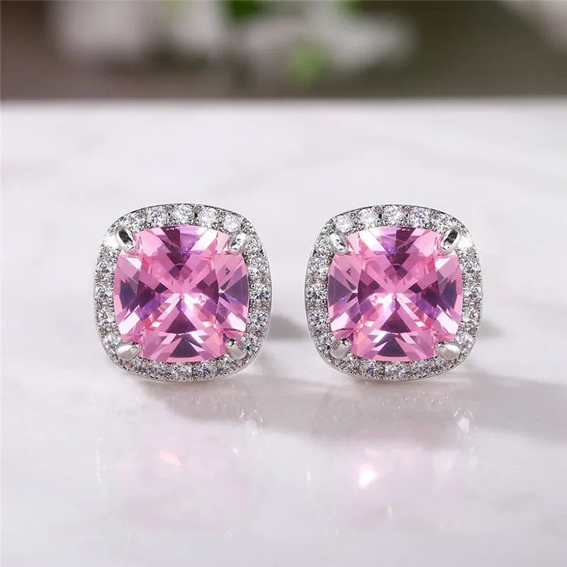Other Ne'w Bright White/Yellow/Pink Earrings for Women Fashion Size ONE SIZE - 3 Thumbnail