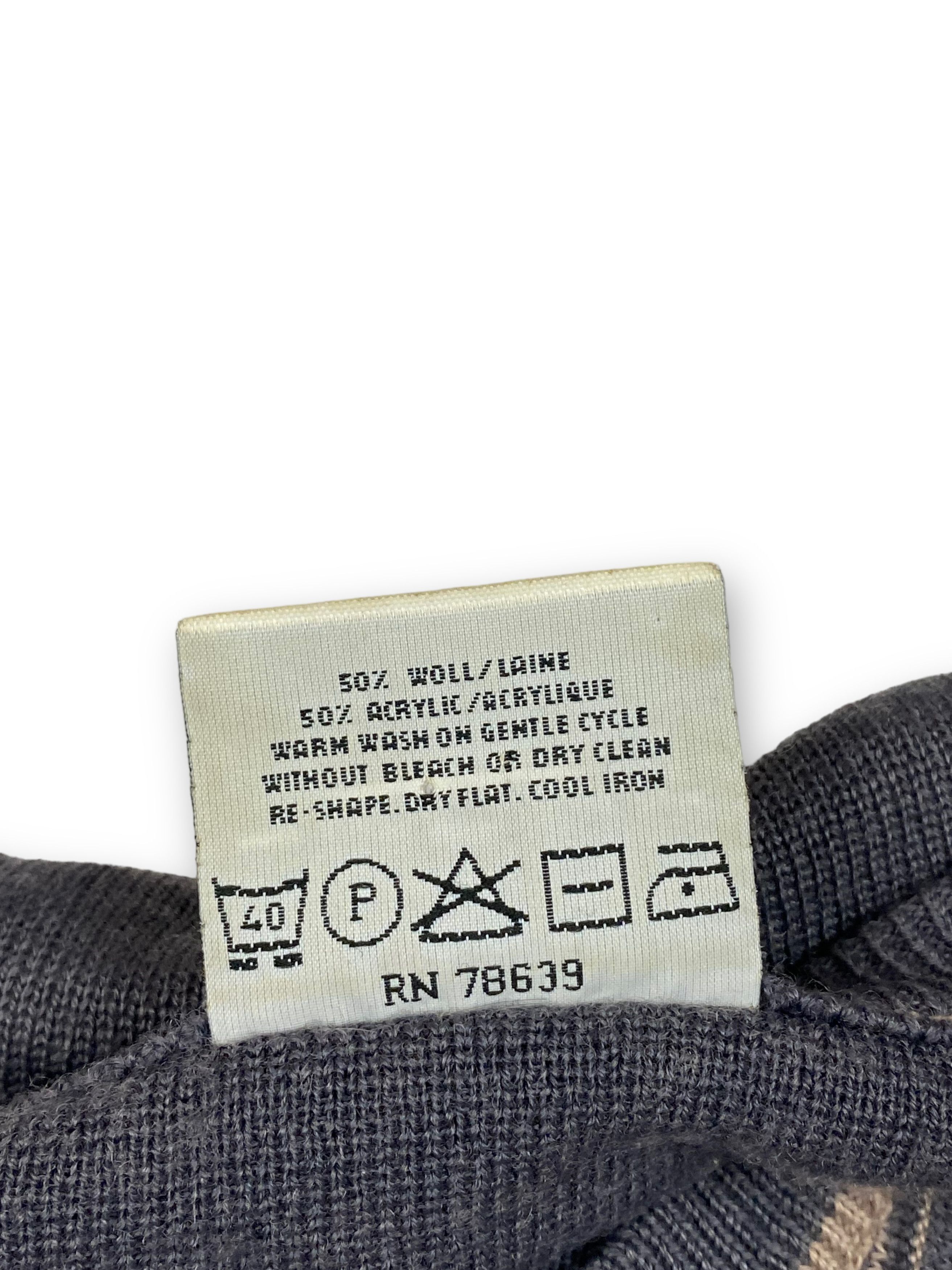 Other 90s Vintage GABICCI V-Neck Sweater Avantgarde Y2k M597 Size US XL / EU 56 / 4 - 6 Thumbnail