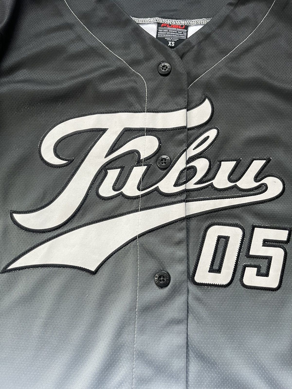 Fubu Vintage Fubu Y2K Jersey Shirt Short Sleeve Black/White XS Size US XS / EU 42 / 0 - 6 Thumbnail