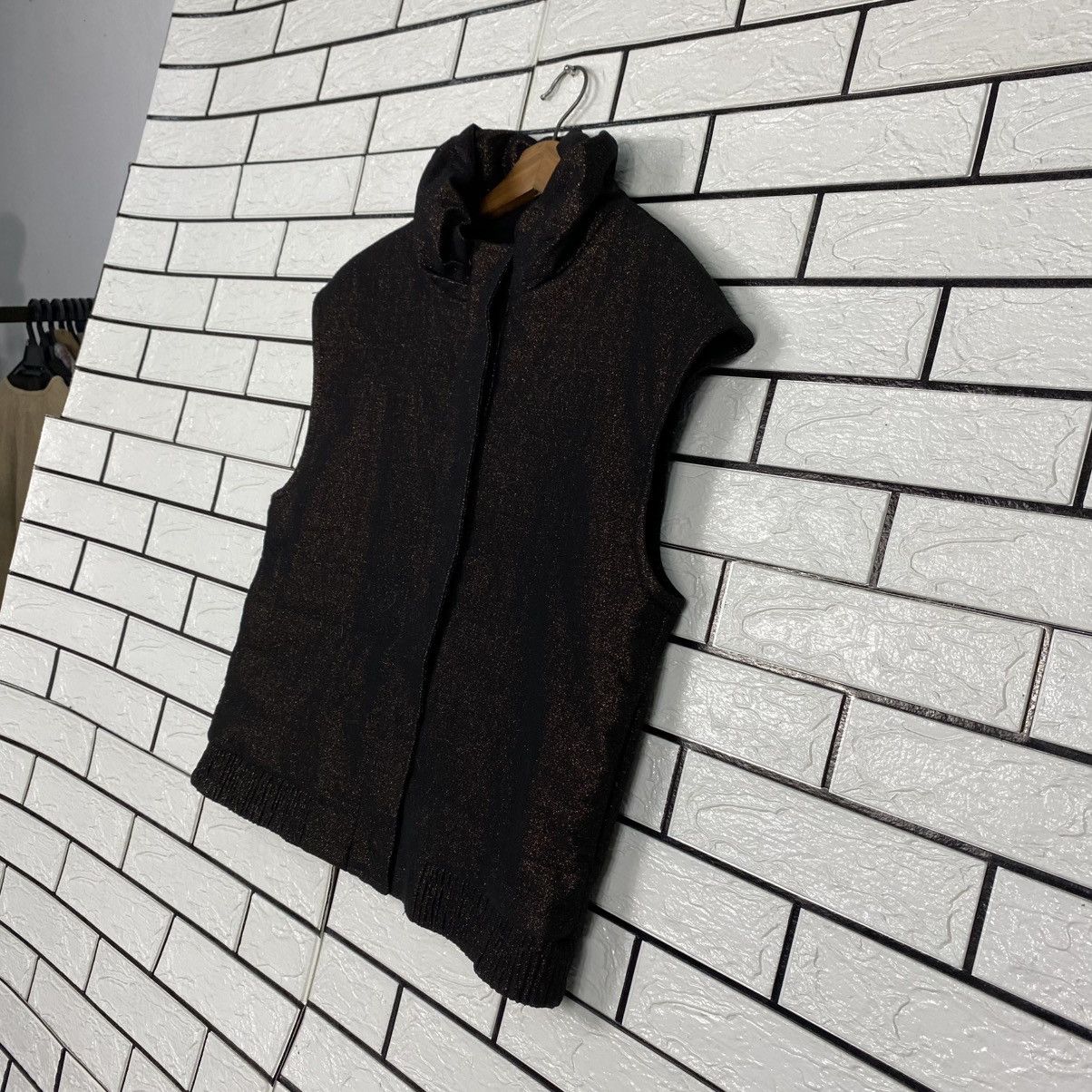 Japanese Brand 🔥CANVAS BY LANDS’ END BIKER VEST JACKET WORKER Size US S / EU 44-46 / 1 - 2 Thumbnail