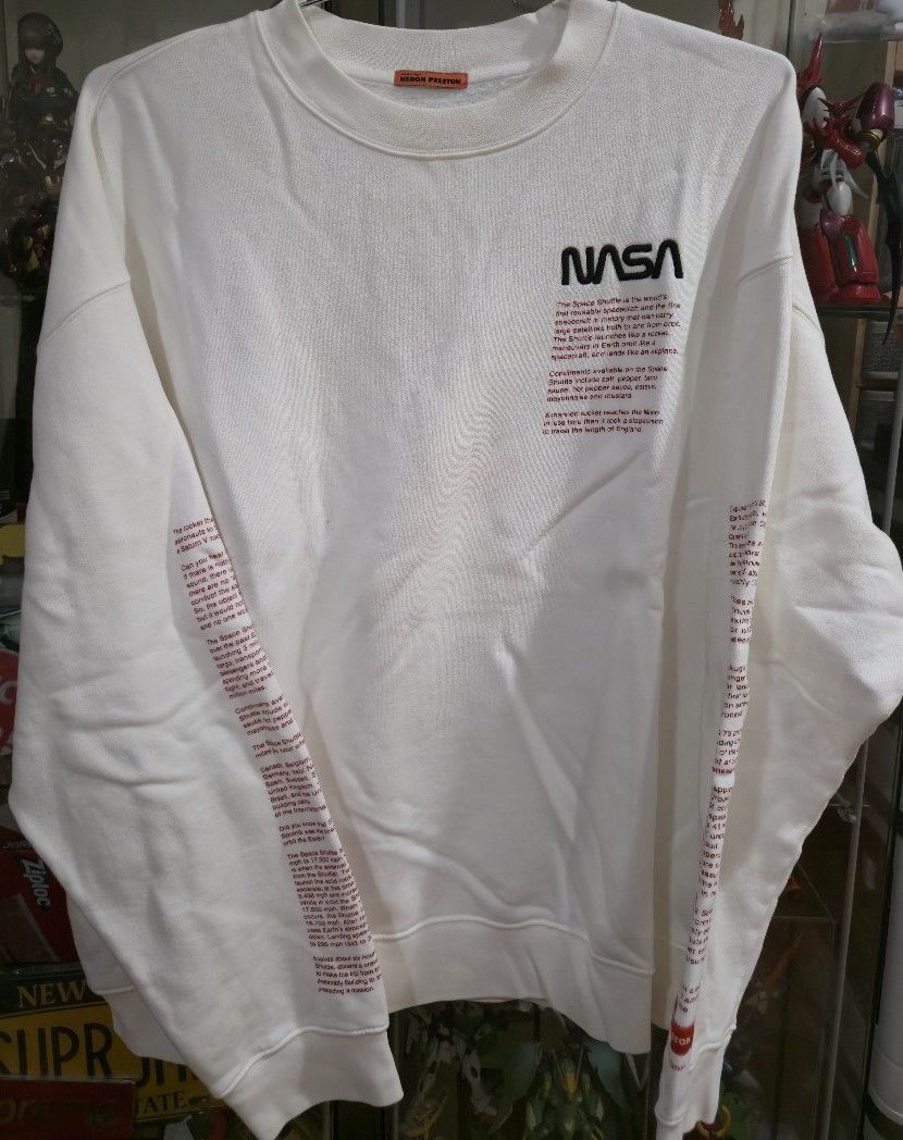 Heron Preston White Facts T-Shirt