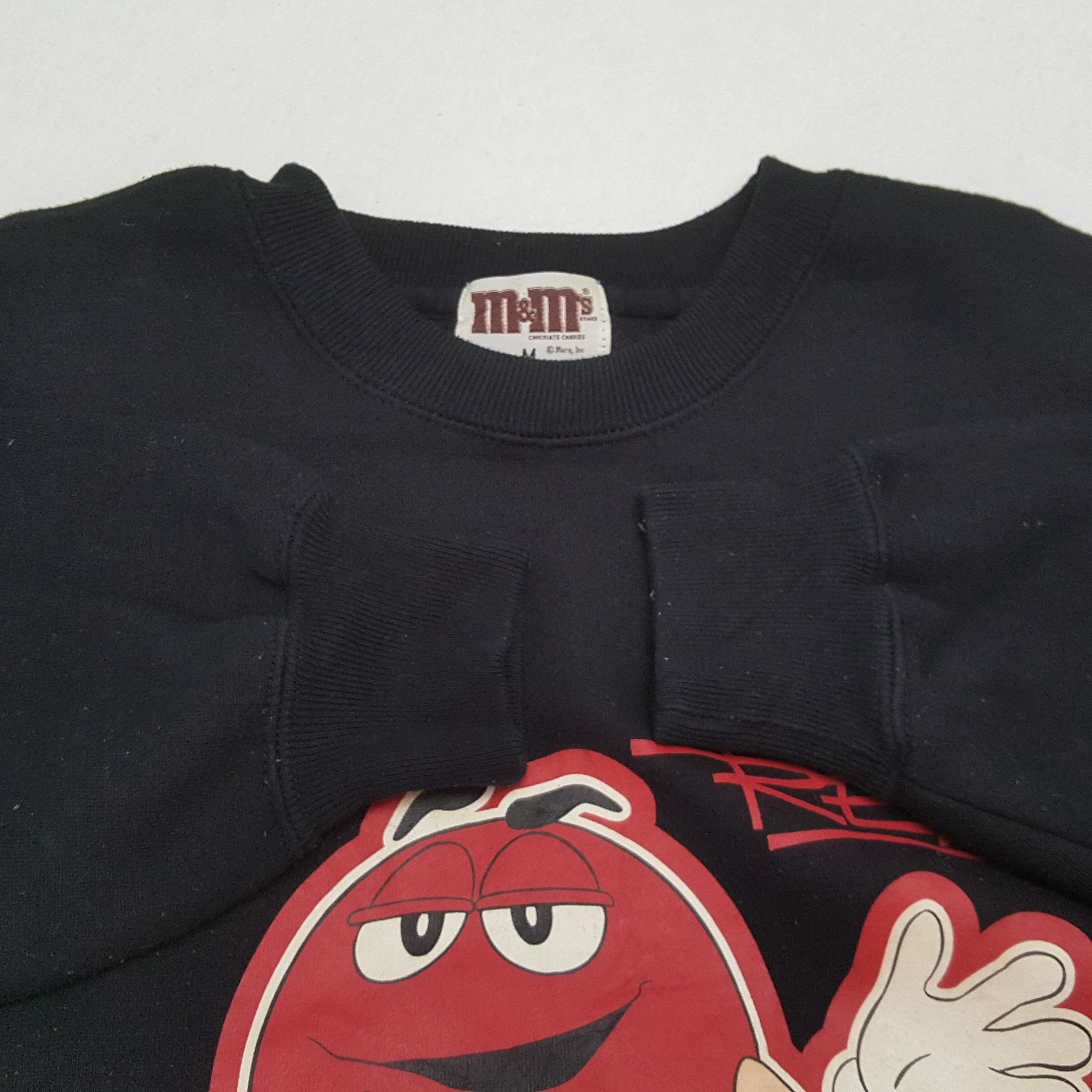 Chocolate × Vintage Vintage M&M Chocolate Promotion Brand Sweatshirt Size US M / EU 48-50 / 2 - 9 Thumbnail