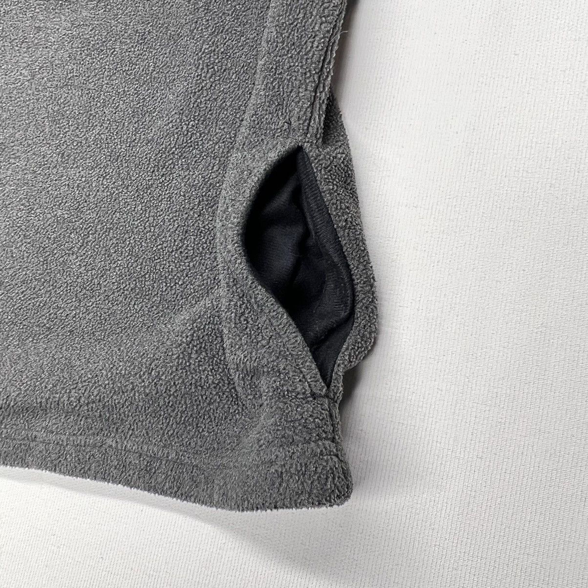 L.L. Bean × Vintage VTG LL Bean Sweater Grey Fleece Pullover Polartec Snap Retro Size S / US 4 / IT 40 - 5 Thumbnail
