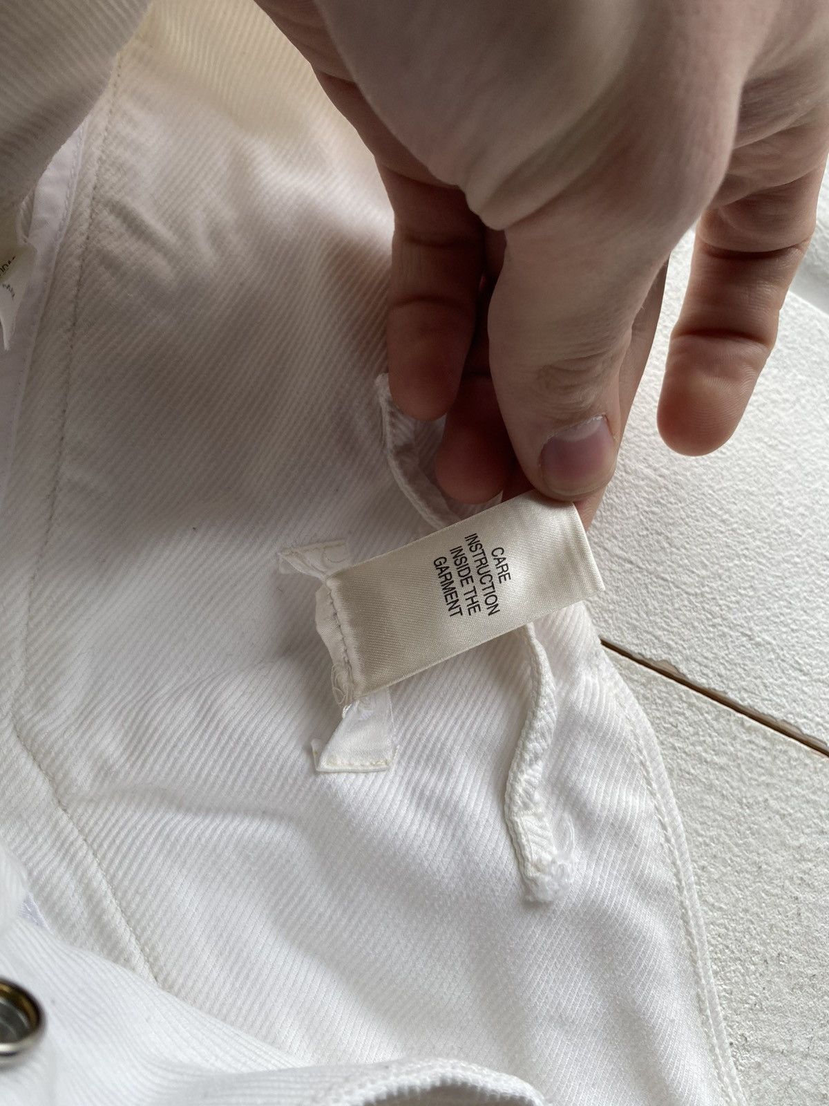Diesel NWT Bootcut Diesel White Military Utility Pants Deadstock Size 27" / US 4 / IT 40 - 7 Thumbnail