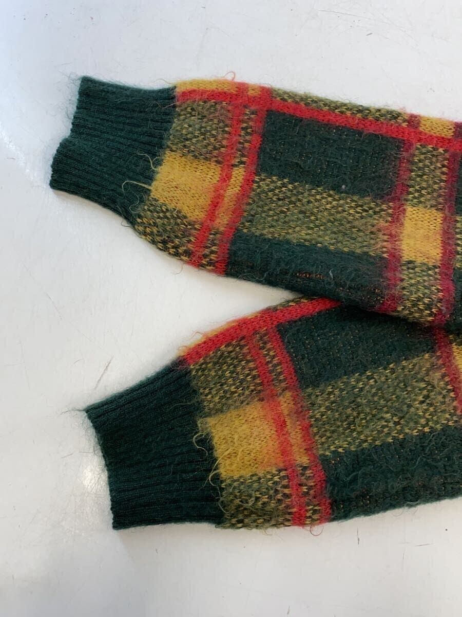 Needles 🐎 Checkered Mohair Cardigan Size US M / EU 48-50 / 2 - 5 Thumbnail