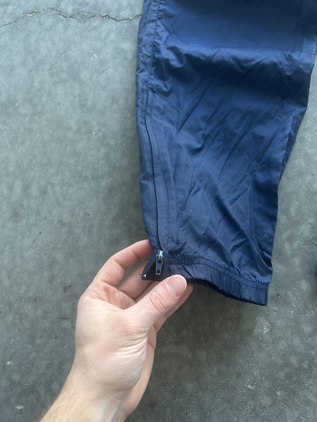 Nike × Vintage Vintage 90s Nike Track Pants Drill Style Size US 30 / EU 46 - 3 Thumbnail