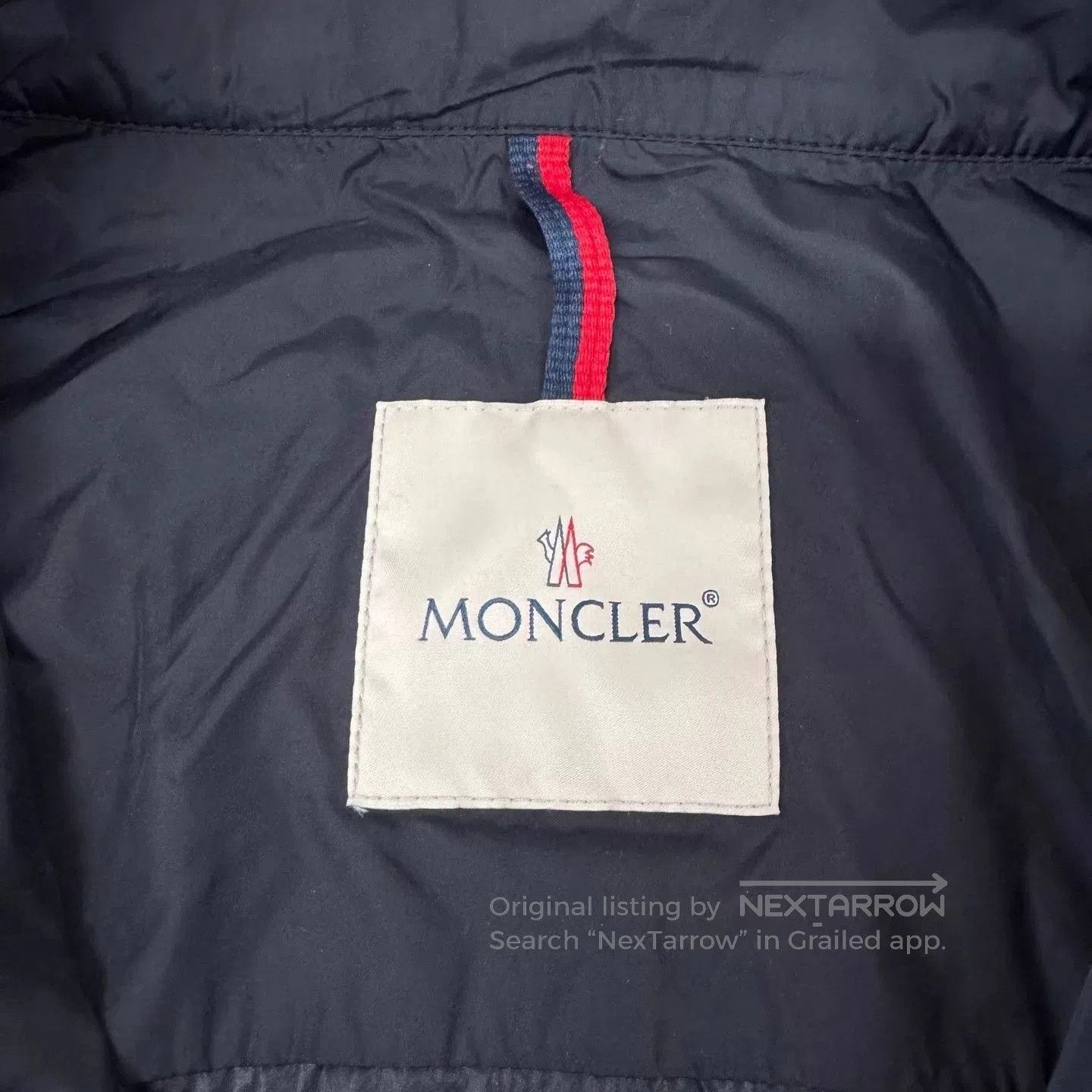 Moncler Black Zip-Front Bomber Jacket. Size US XXL / EU 58 / 5 - 6 Thumbnail