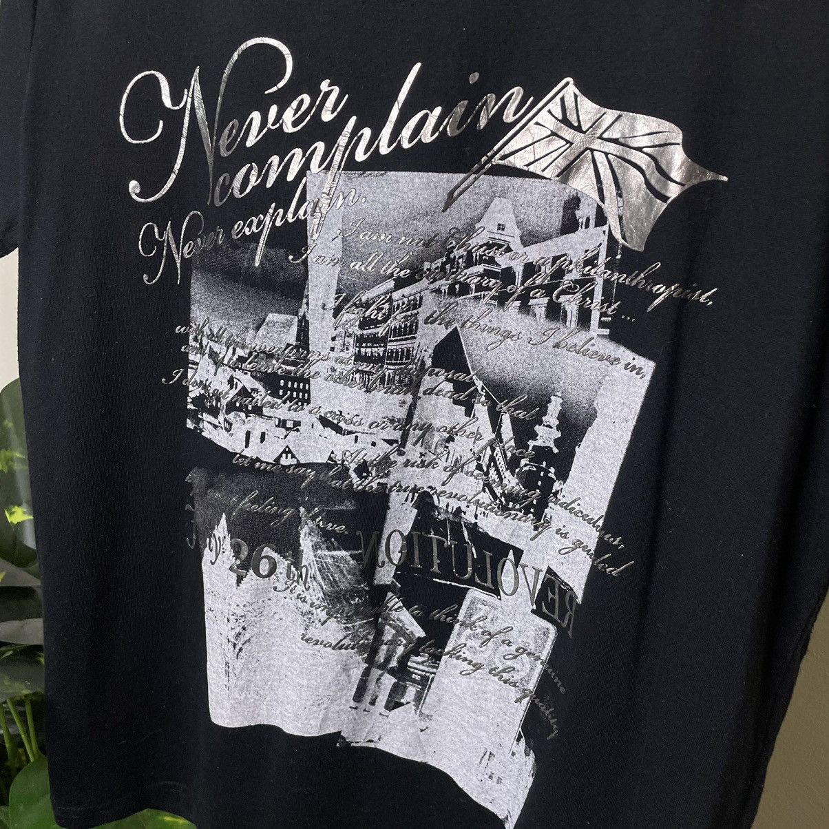 Hysteric Glamour × If Six Was Nine × semanticdesign Semantic Design Seditionaries Poem Cyber Gothic Punk T Shirt Size US L / EU 52-54 / 3 - 2 Thumbnail