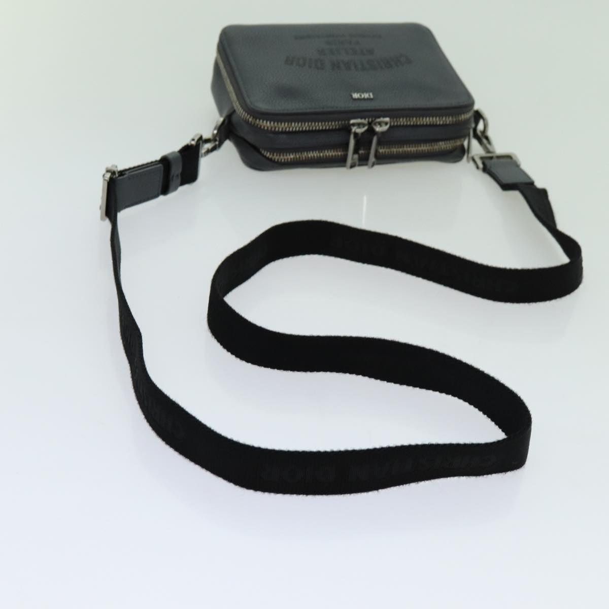 Dior DIOR Shoulder Bag Leather Gray Size ONE SIZE - 7 Thumbnail
