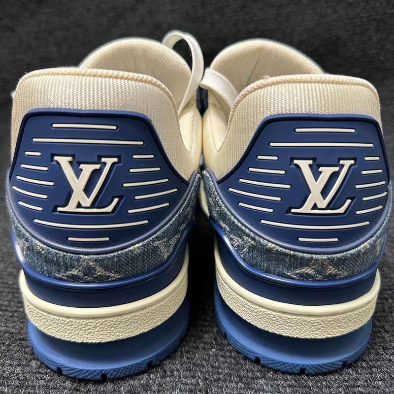 Louis Vuitton Louis Vuitton Stylish Leather Low-Top Sneakers -2508 Size US 9.5 / EU 42-43 - 3 Thumbnail