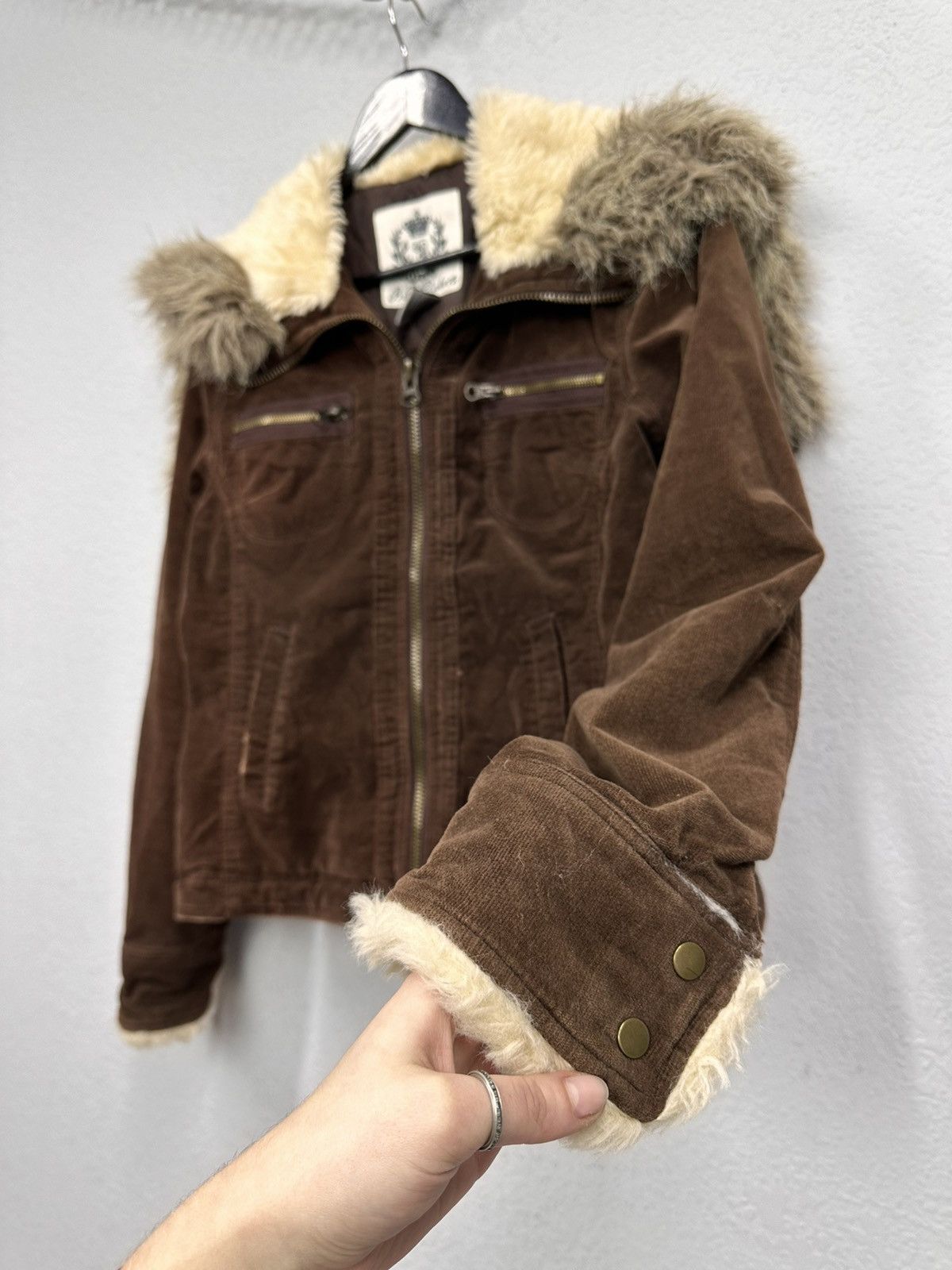 14th Addiction Vintage Hoodie Fur Faux Jacket Napolen IfSixWasNine Japanese Size M / US 6-8 / IT 42-44 - 6 Thumbnail