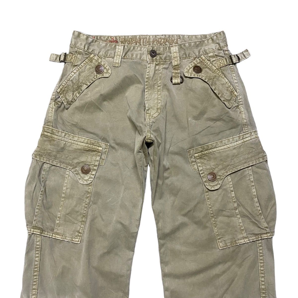 Japanese Brand TWENTY WORKS Multi Pocket Cargo Pants Size US 30 / EU 46 - 3 Thumbnail