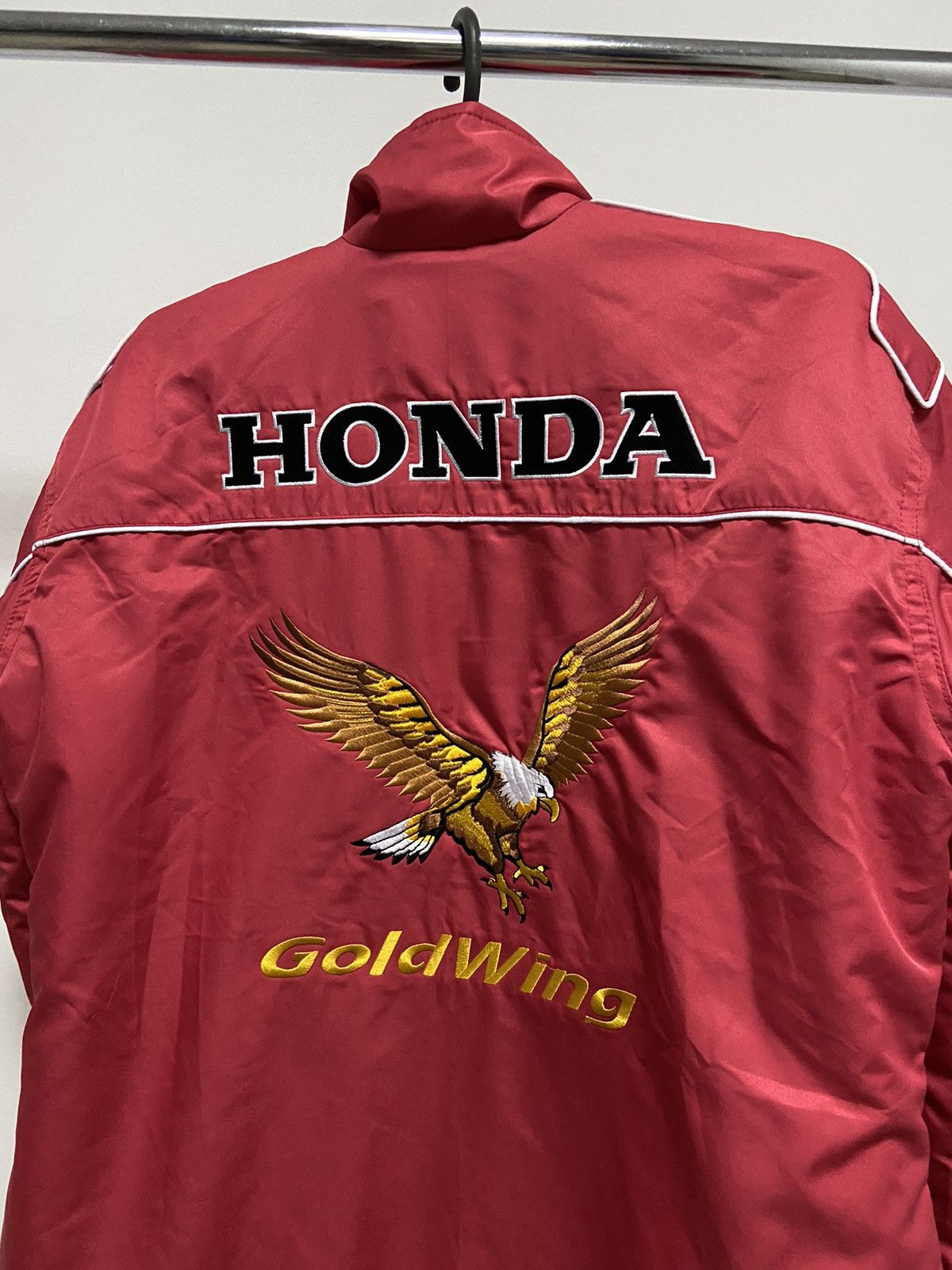 Honda × Vintage Honda Racing Jacket Vintage Big Logo Nylon GoldWing Eagle Size US M / EU 48-50 / 2 - 4 Thumbnail