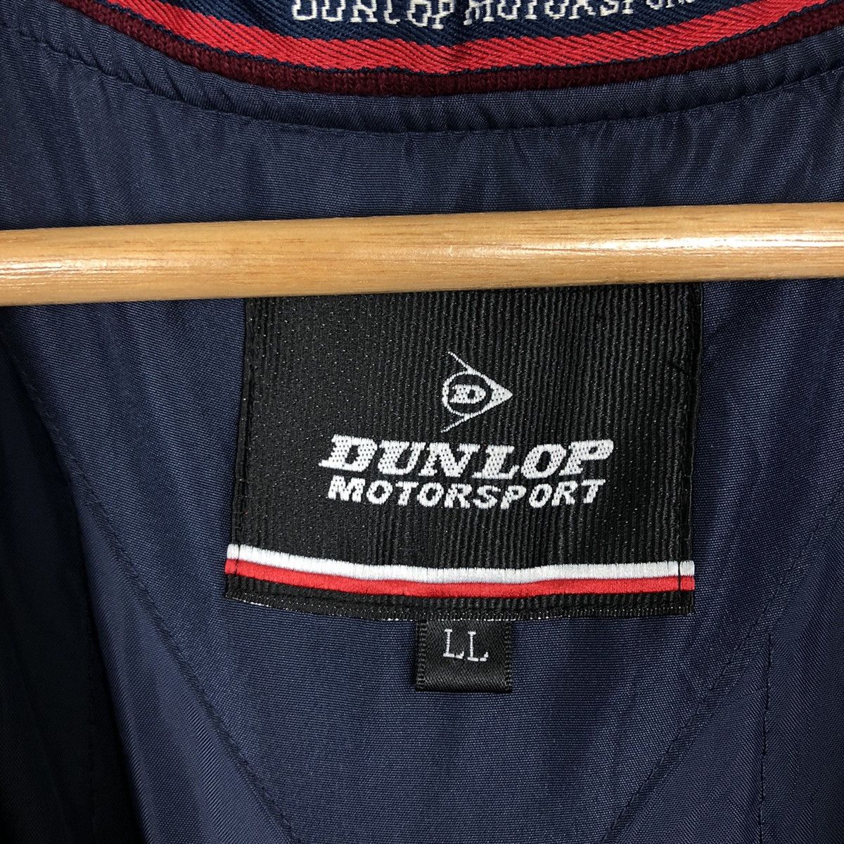 Japanese Brand 🔥VINTAGE BOMBER JACKET DUNLOP RACING WORK WEAR BIG LOGO Size US M / EU 48-50 / 2 - 13 Thumbnail