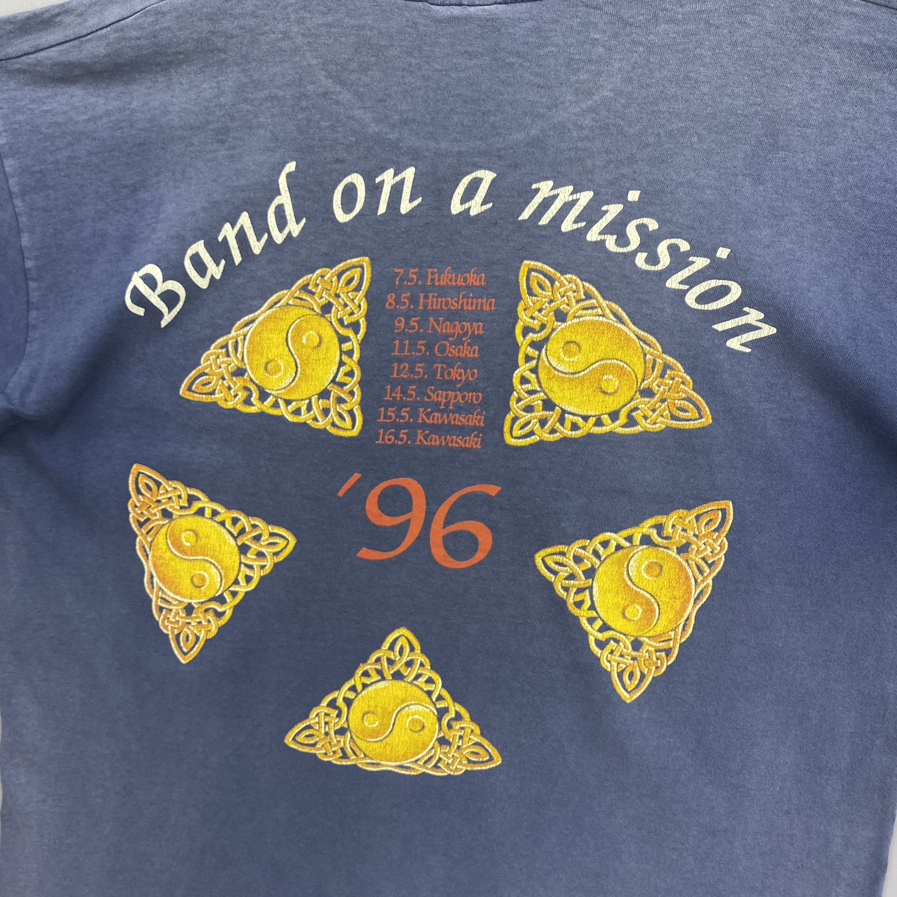 Band Tees × Vintage Vintage 90s Gamma Ray T-Shirts Rock Band on Mission Tee Size US L / EU 52-54 / 3 - 4 Thumbnail