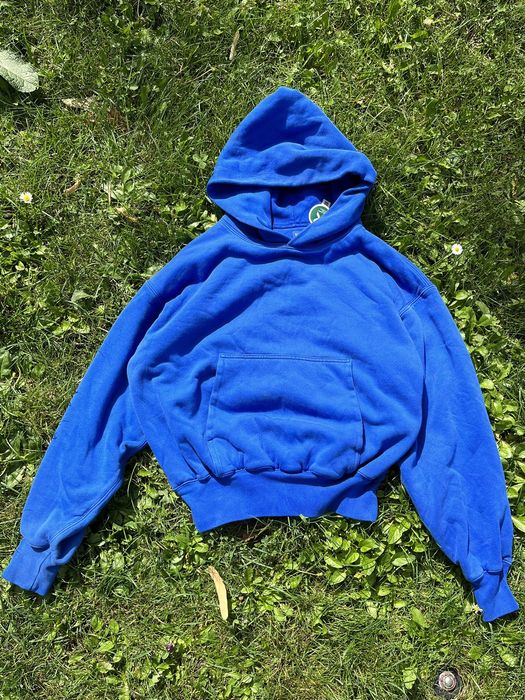 Yeezy blue online hoodie