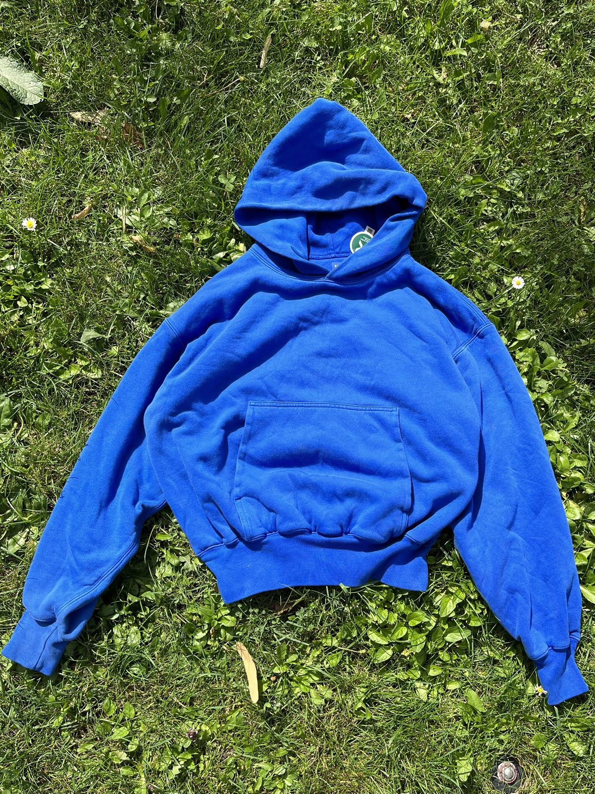 image of Yeezy Gap Blue Hoodie Perfect, Men's (Size XS)