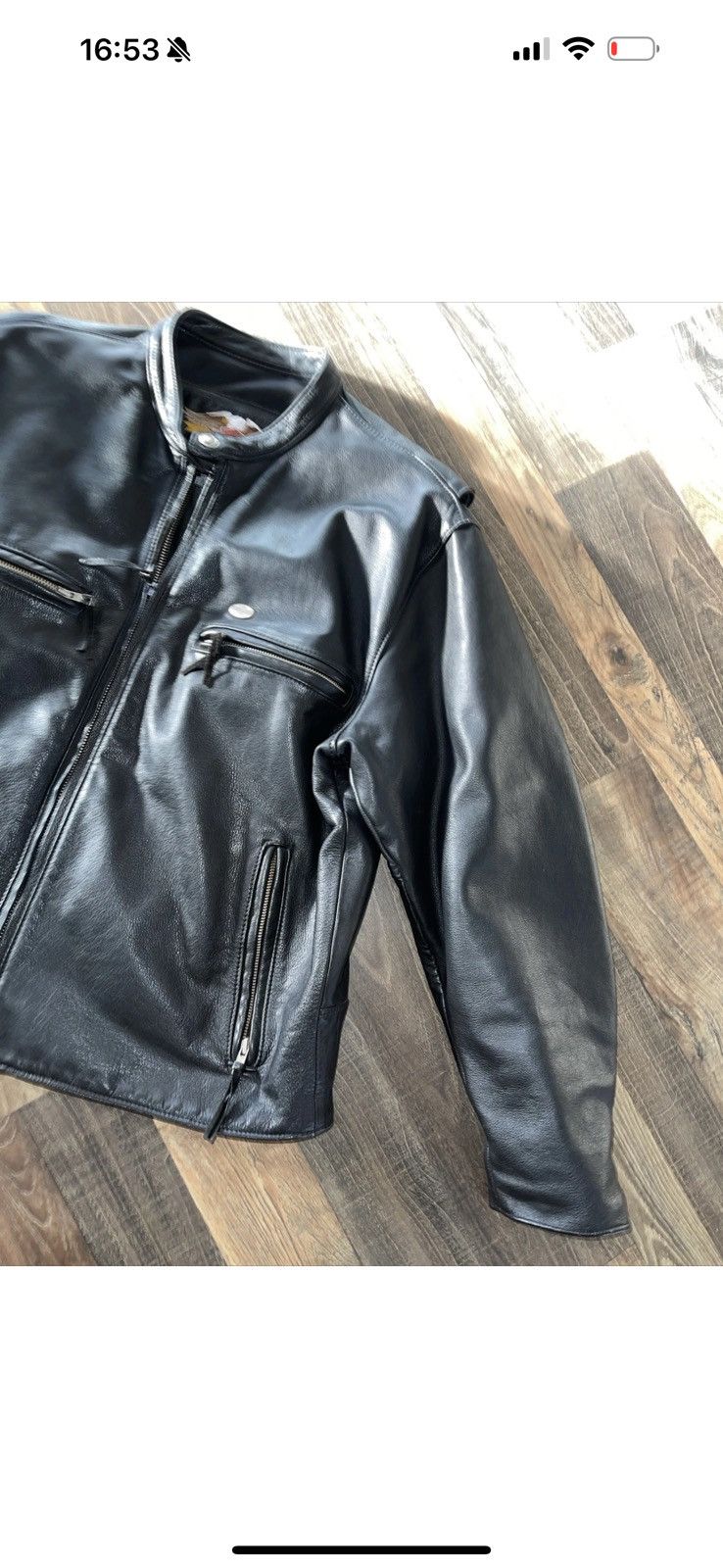 Harley Davidson Harley Davidson Leather Jacket Cafe Racer SportXXL Size US XXL / EU 58 / 5 - 16 Thumbnail