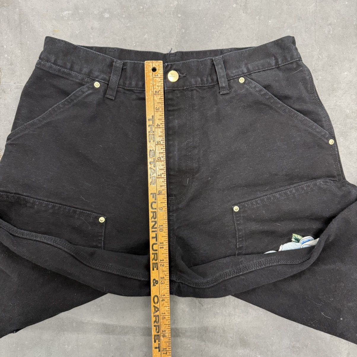 Awake NY × Carhartt × Carhartt Wip RARE AWAKE NY X CARHARTT WIP DOUBLE KNEE EMBROIDERED PANTS Size US 32 / EU 48 - 16 Thumbnail