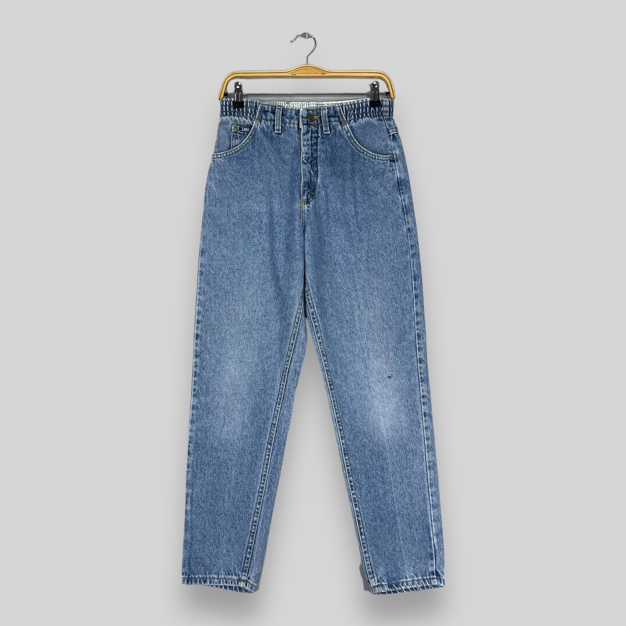 Lee W28 L27 Vintage Lee Usa Distressed Petite Hourglass Jeans Size 28" / US 6 / IT 42 - 1 Thumbnail