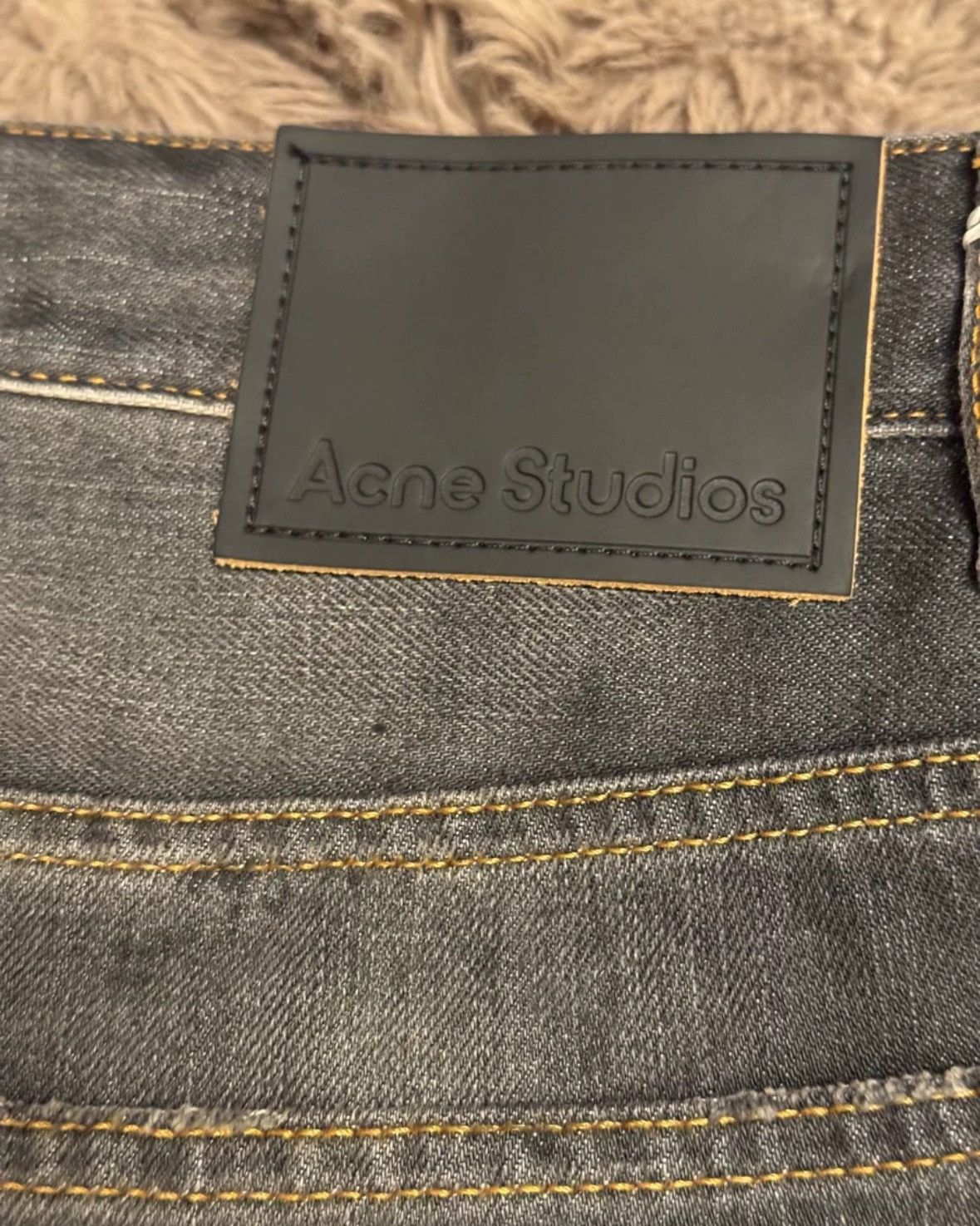 Acne Studios Acne studios Black splashy jeans Size US 30 / EU 46 - 3 Thumbnail