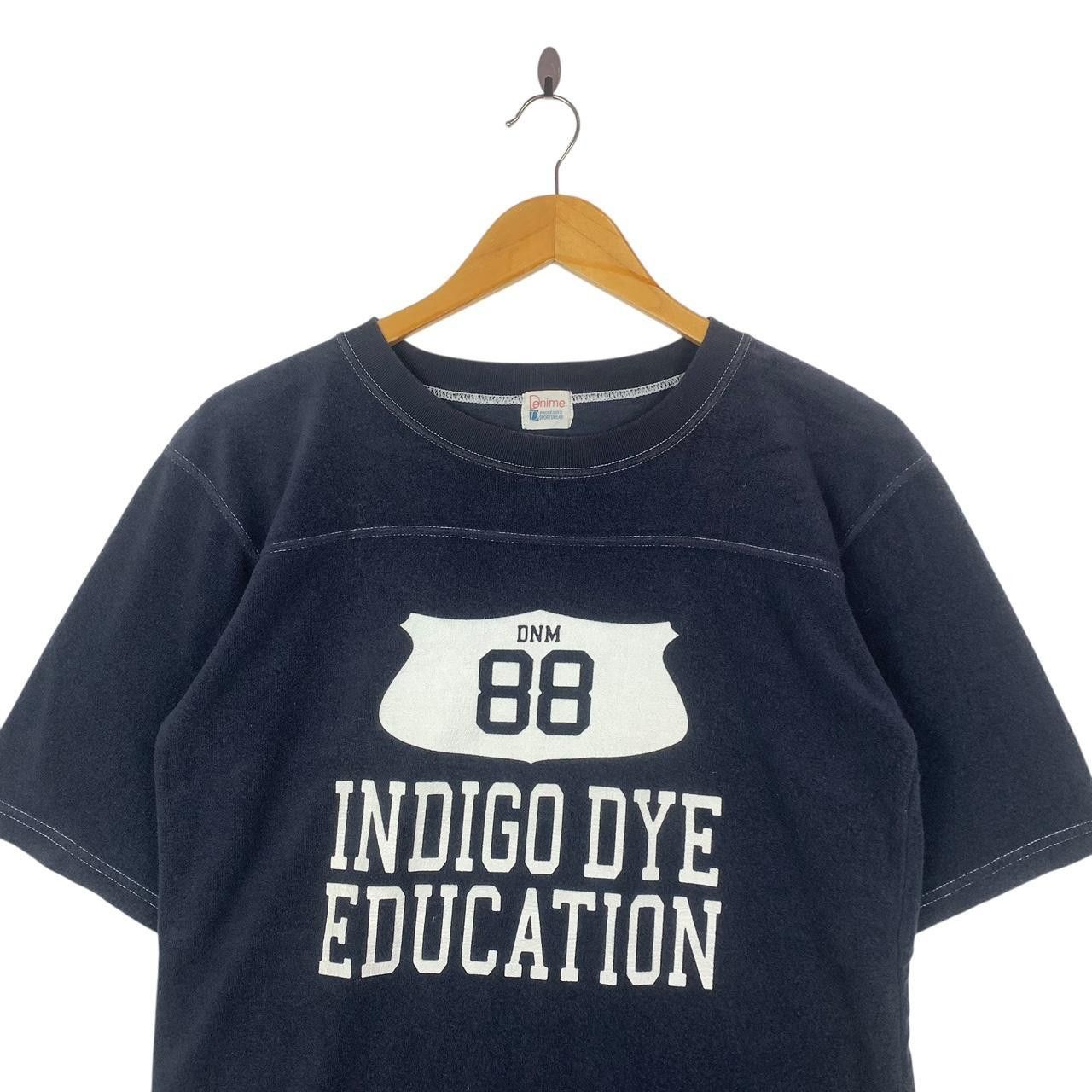 Vintage Vintage DENIME WAREHOUSE JAPAN Indigo Dye Education Tee Size US L / EU 52-54 / 3 - 2 Thumbnail