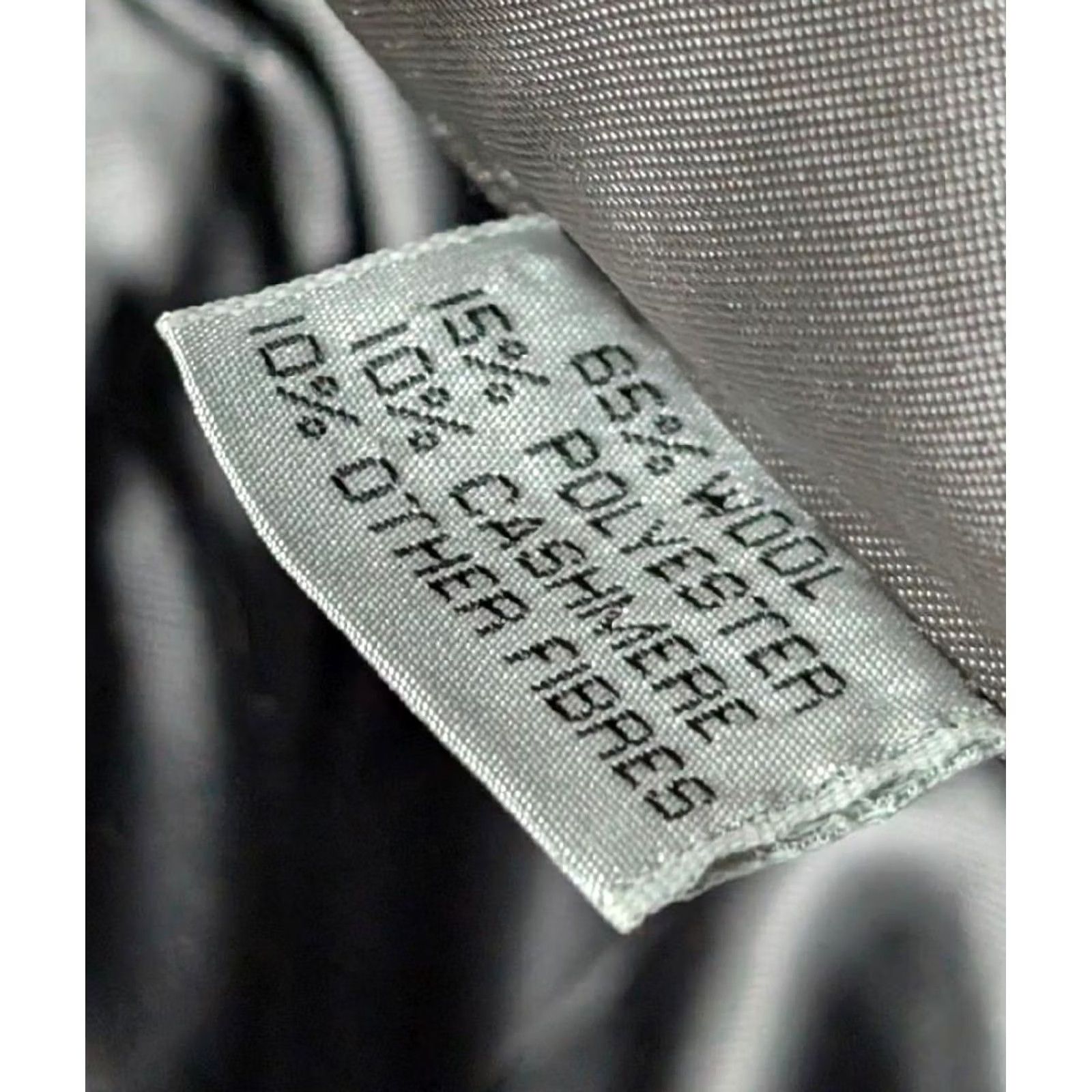 Vintage VINTAGE England overcoat 2XL black wool blend cashmere double breasted coat Mens Size US XXL / EU 58 / 5 - 5 Thumbnail