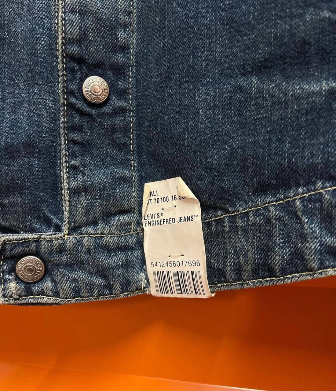 Levi's 💥NEW💥 Vintage Levi’s Engineered Denim Jacket Size US S / EU 44-46 / 1 - 4 Thumbnail