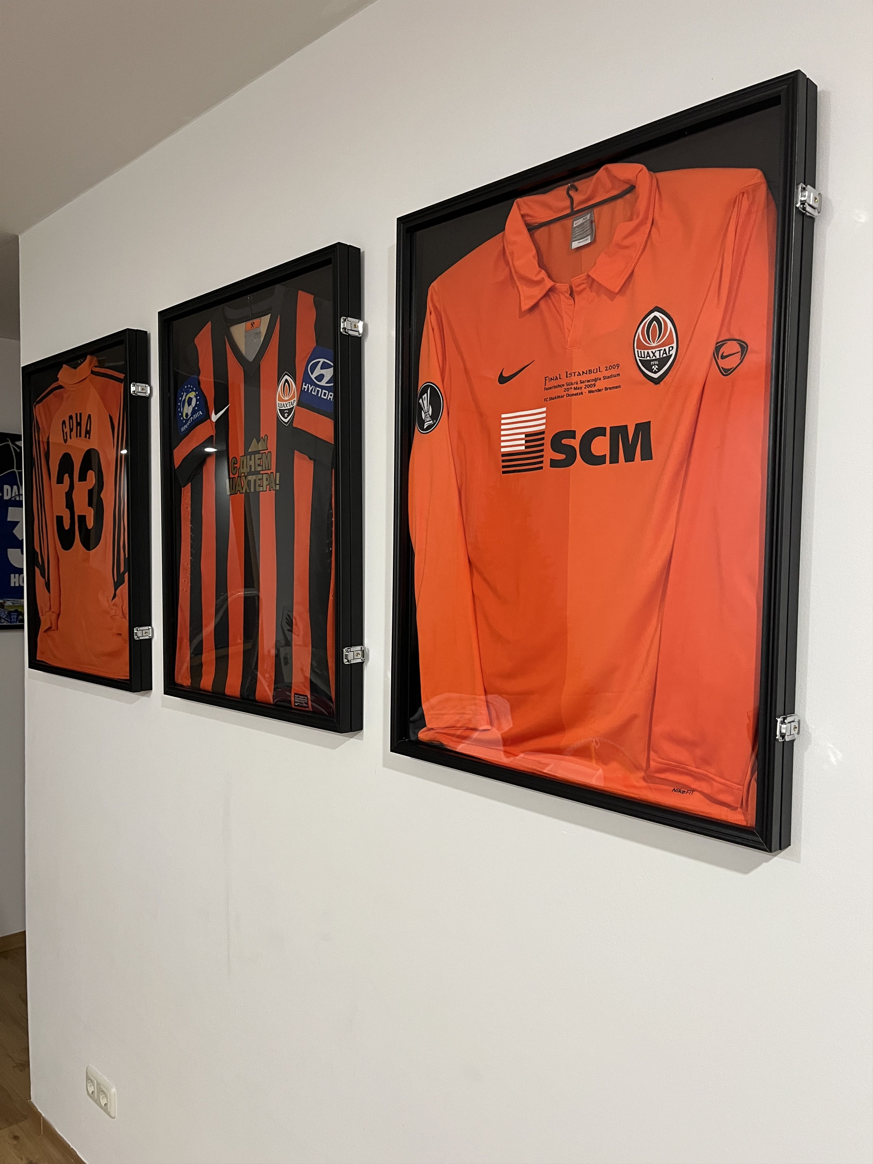 Nike Match Prepared Shakhtar Donetsk jersey UEFA Cup Final 2009 Size US XL / EU 56 / 4 - 3 Thumbnail