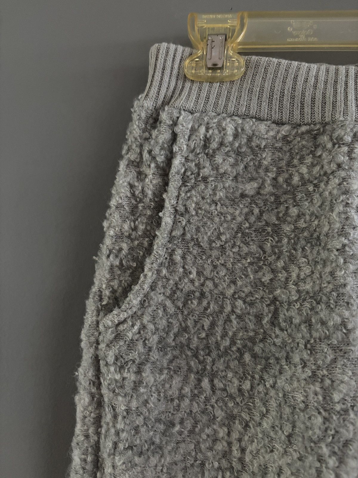 Simon Miller Simon Miller Grey Wool Cotton Knit Joggers Pants Made in USA Size US 31 - 2 Thumbnail