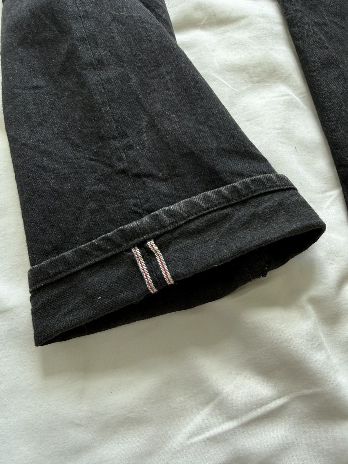 Sugar Cane Sugar Cane Black Denim Jeans Size US 30 / EU 46 - 4 Thumbnail