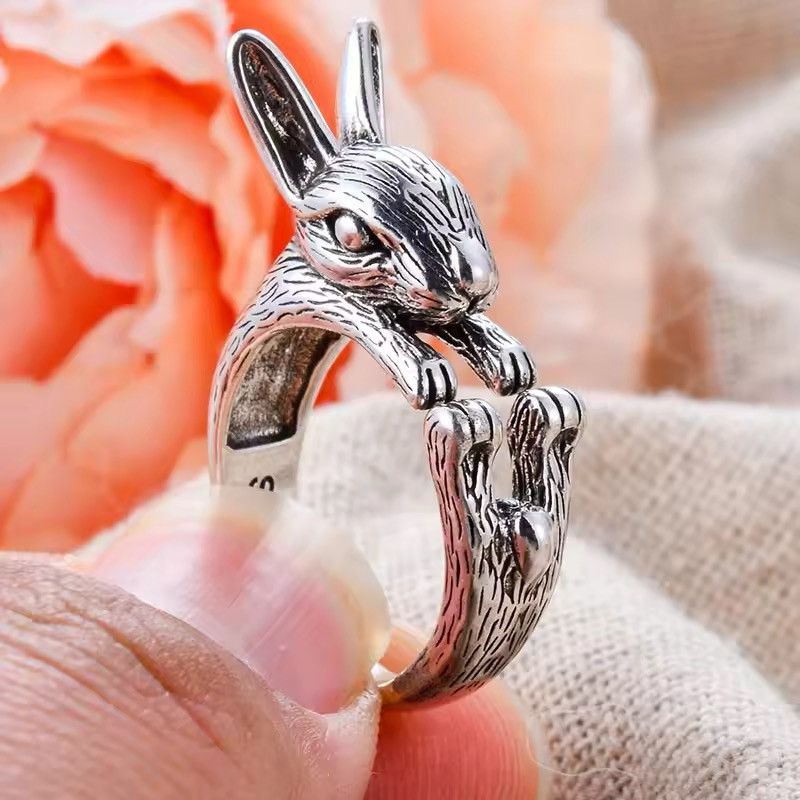 Jewelry Lovely Rabbit Rings Size ONE SIZE - 2 Thumbnail