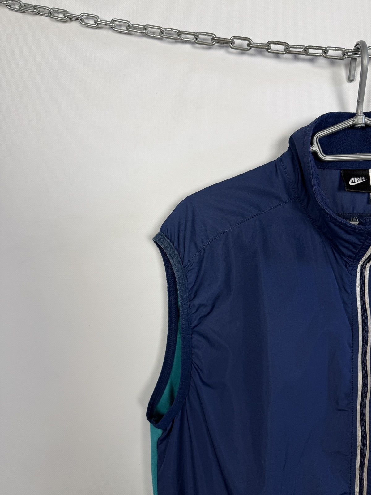 Nike Nike FIT Full Zip Vest Vintage 90s Tail Wind Run Size L Size US L / EU 52-54 / 3 - 3 Thumbnail