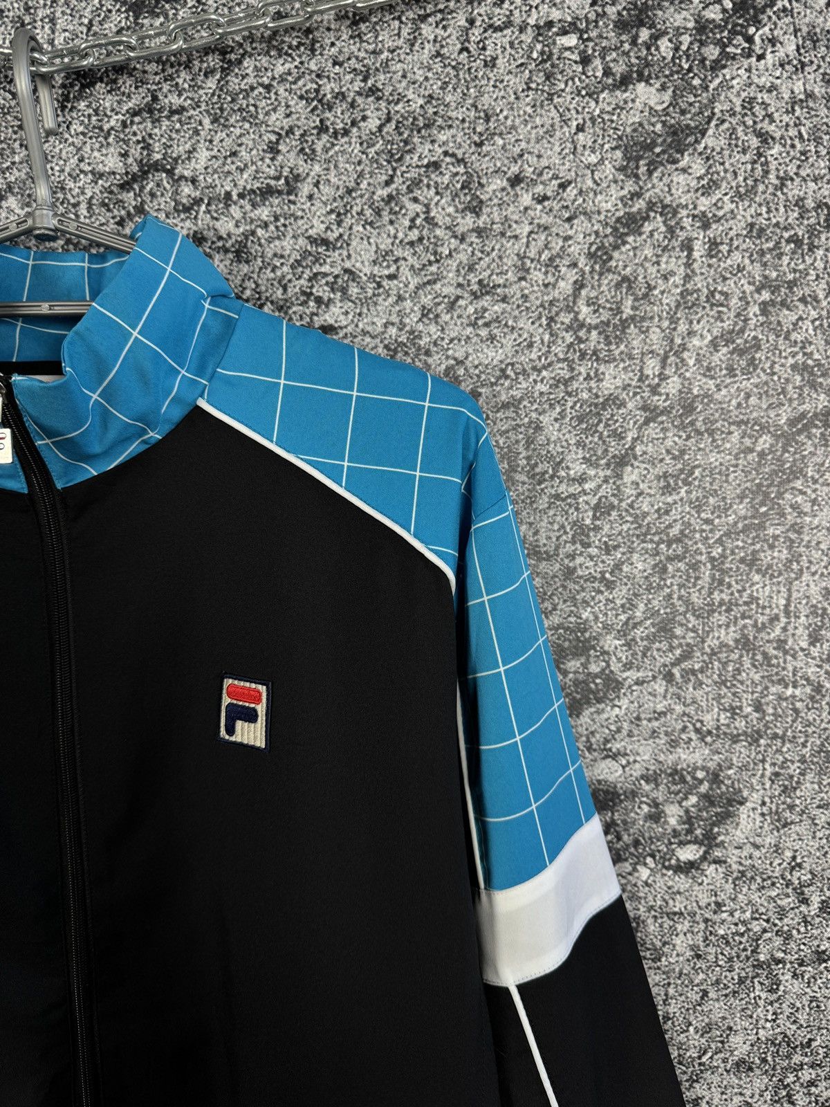 Fila Fila Track Jacket Full Zip Streetwear Tour Line Vintage Sz L Size US L / EU 52-54 / 3 - 2 Thumbnail