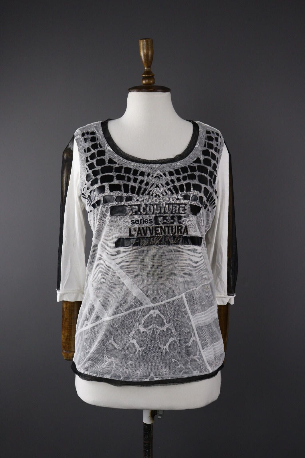Sportalm Kitzbuhel Sportalm Sports Couture L'Avventura Blouse Top Shirt Size 46 Size M / US 6-8 / IT 42-44 - 1 Thumbnail