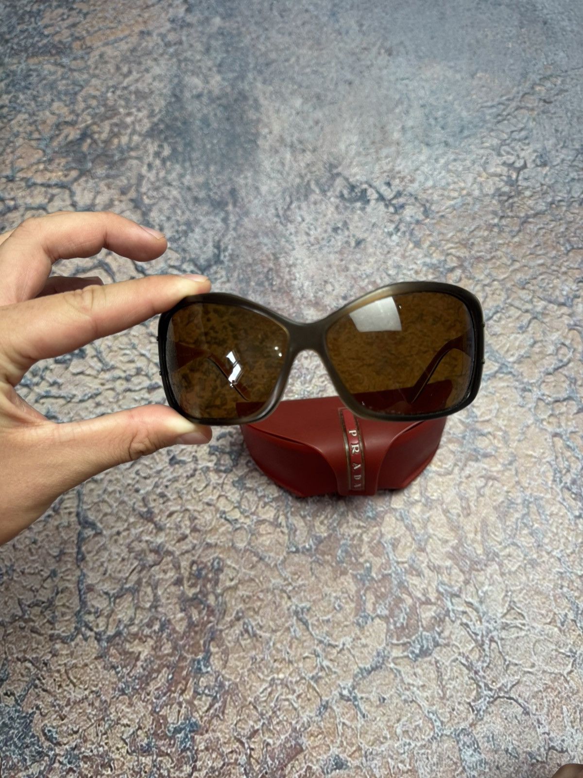 Prada Vintage Prada sunglasses luxury Y2K Size ONE SIZE - 4 Thumbnail