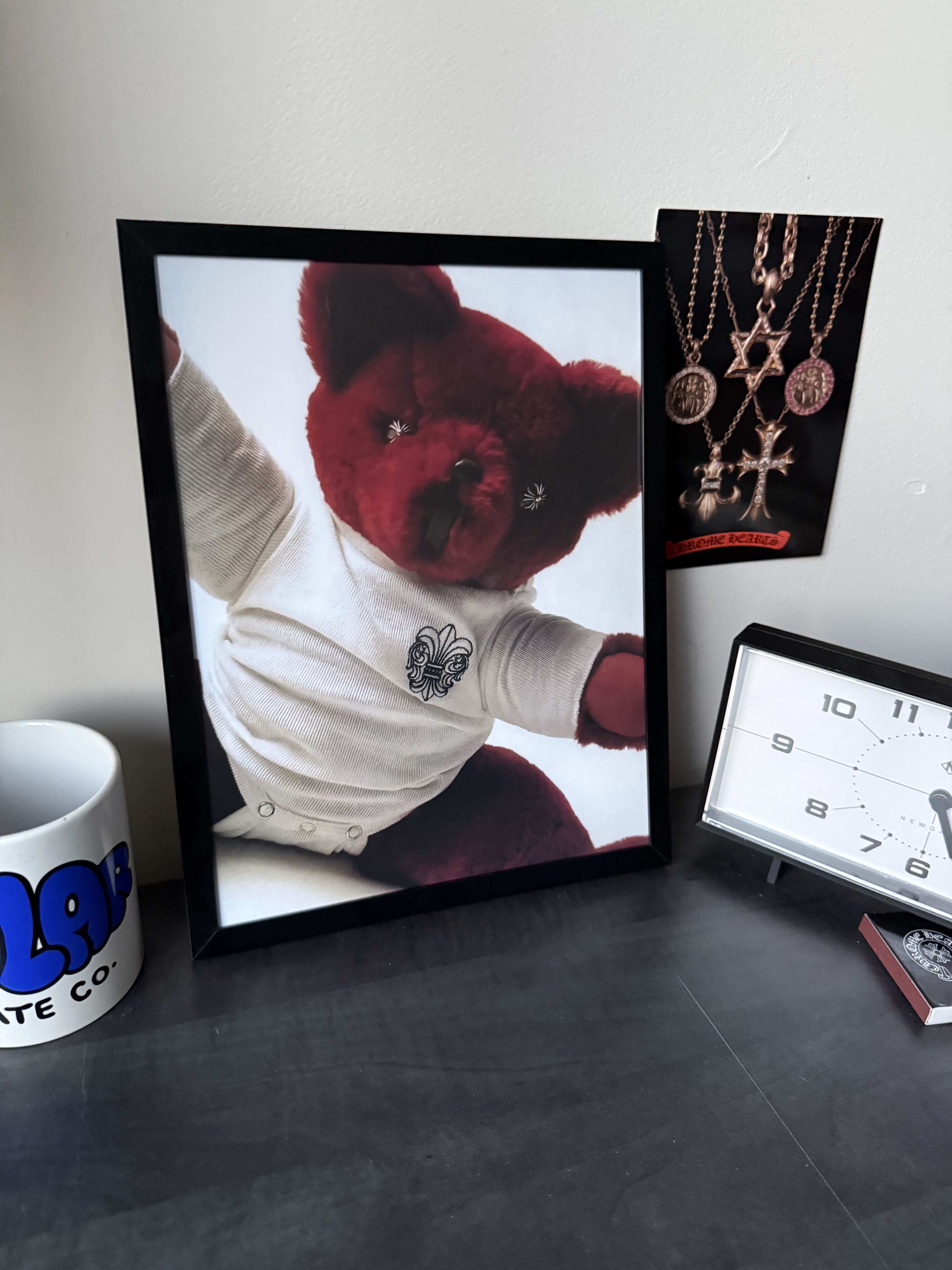 CHROME HEARTS TEDDY BEAR POSTER