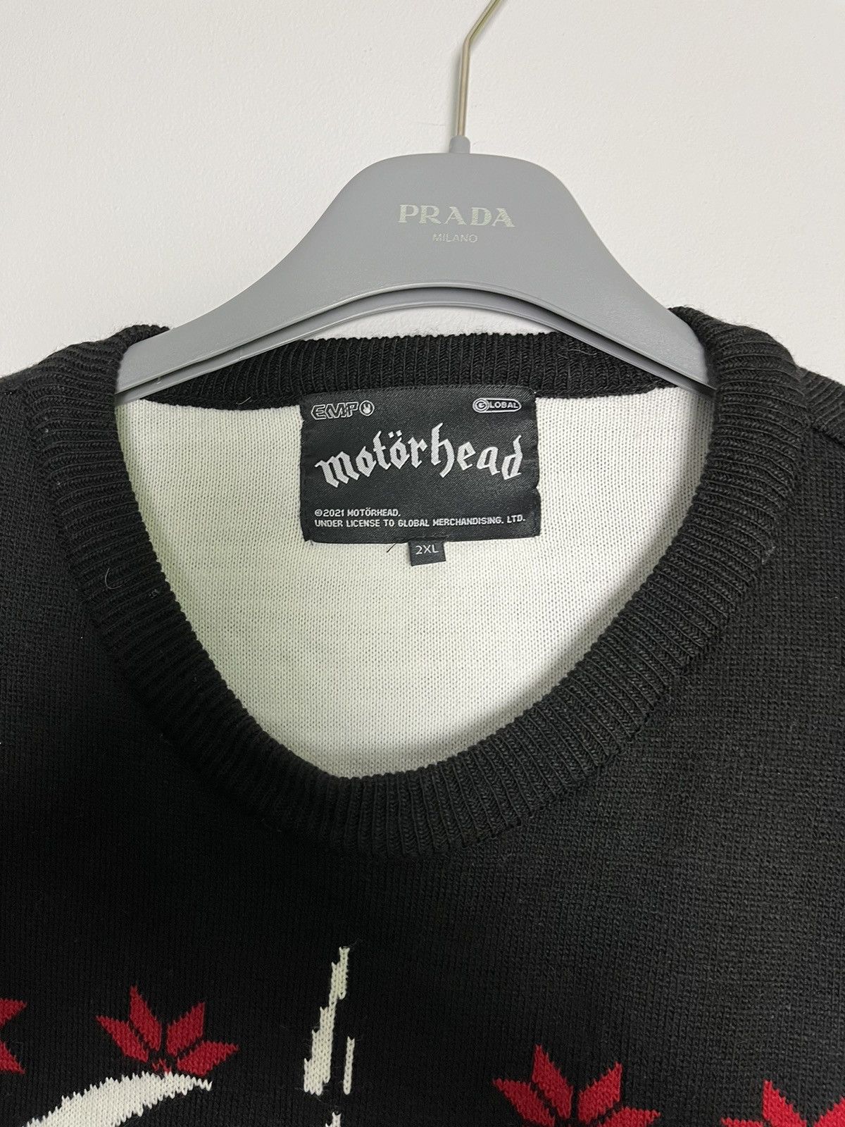 Band Tees Motörhead sweater rock metal motorsport y2k vintage Moto Size US XXL / EU 58 / 5 - 3 Thumbnail