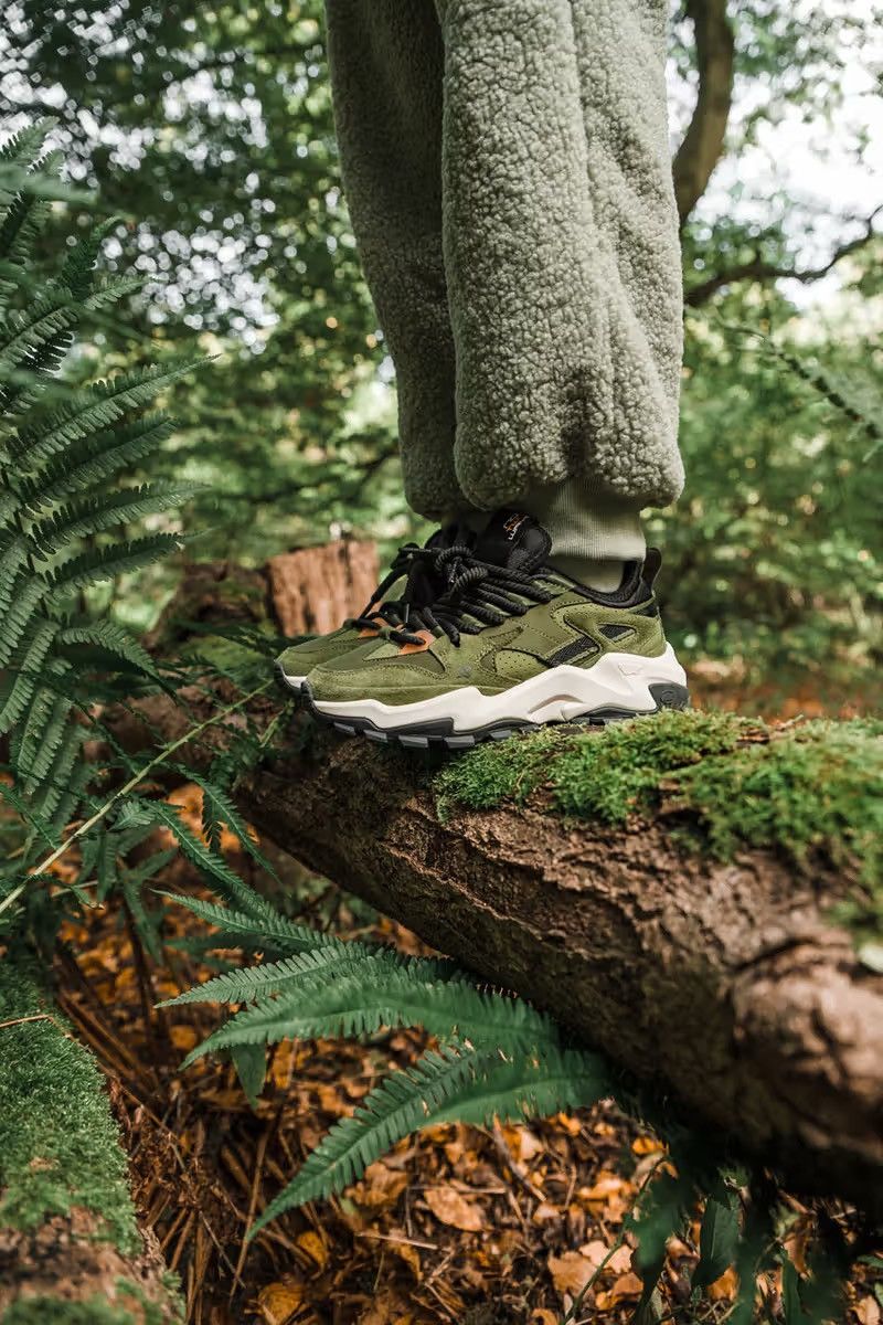 Other Notwoways Model 1 Trainers “Khaki” Size US 11 / EU 44 - 2 Thumbnail