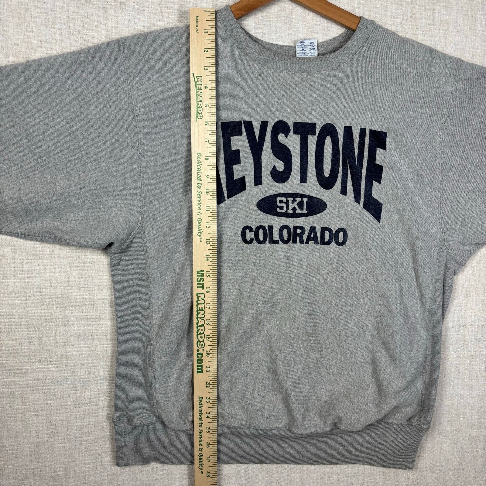 Champion Champion Reverse Weave 90s Grey Keystone Ski Colorado XL Size US XL / EU 56 / 4 - 7 Thumbnail