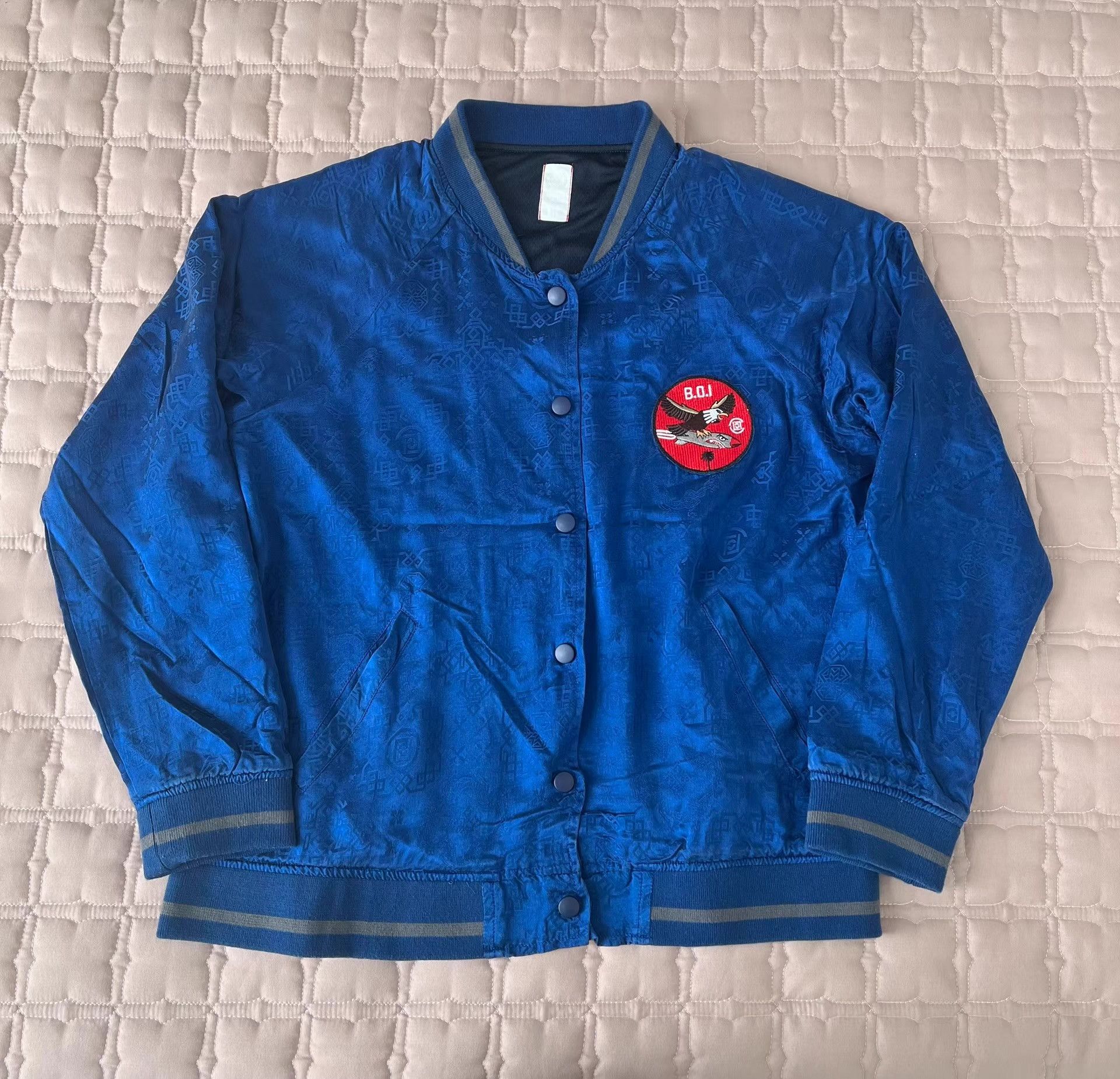 CLOT CLOT x Big Boi Silk Baseball Jacket, Edison Chen Size US S / EU 44-46 / 1 - 1 Thumbnail