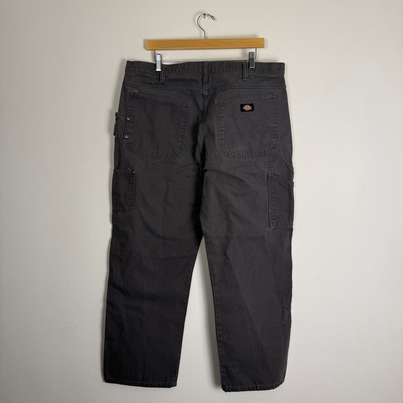 Dickies Dickies Canvas Carpenter Pants Gray Workwear Baggy Utility Size US 36 / EU 52 - 2 Thumbnail
