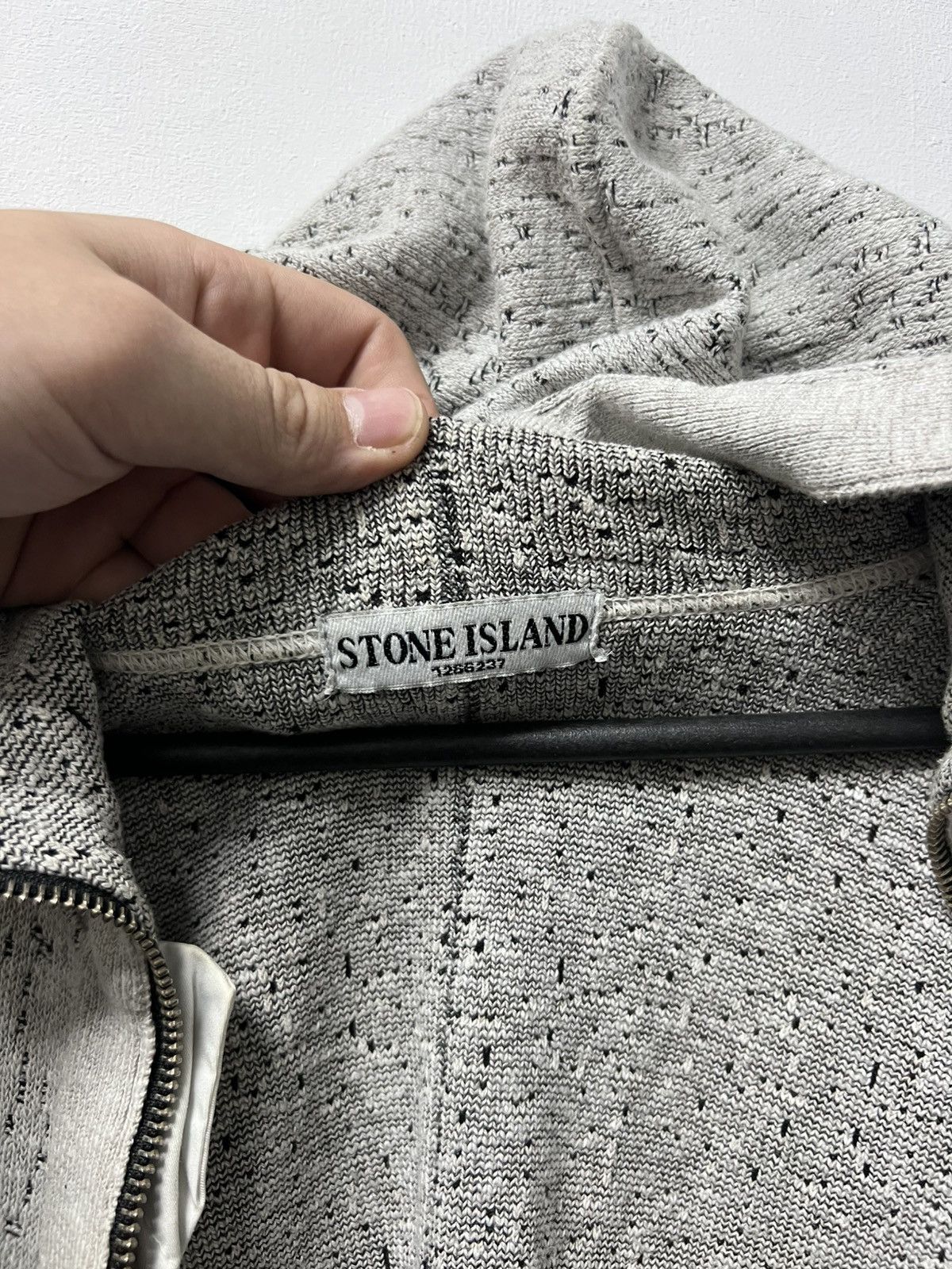 Stone Island Vintage Stone Island Zip Hoodie Jacket Size US XL / EU 56 / 4 - 3 Thumbnail