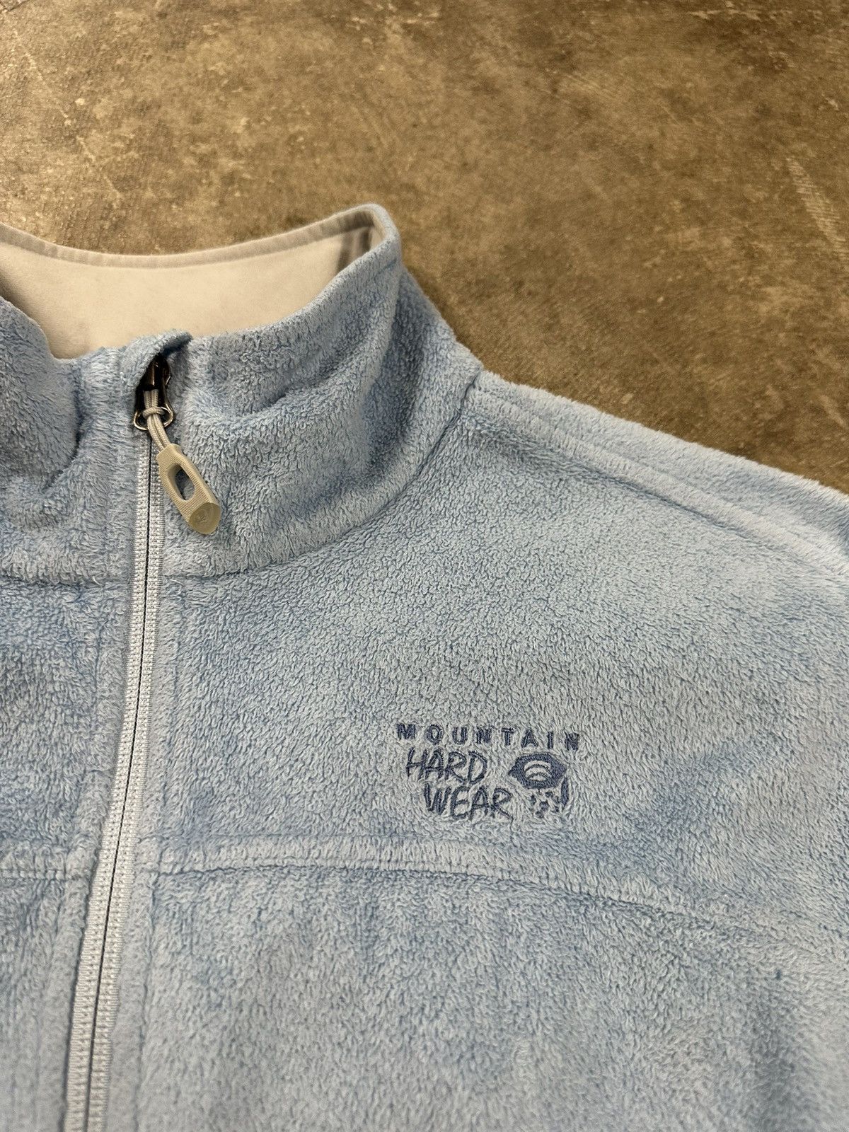 Mountain Hardwear Crazy Y2K Mountain Hardwear Baby Blue Fleece Jacket Size M / US 6-8 / IT 42-44 - 4 Thumbnail