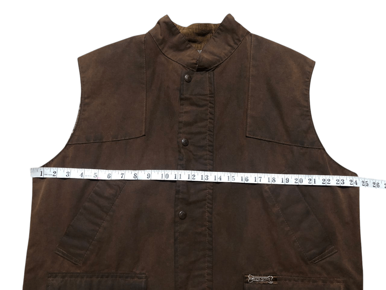 Sports Specialties Driza Bone Brown Wax Vest Riding Vest Jacket Size US L / EU 52-54 / 3 - 20 Thumbnail