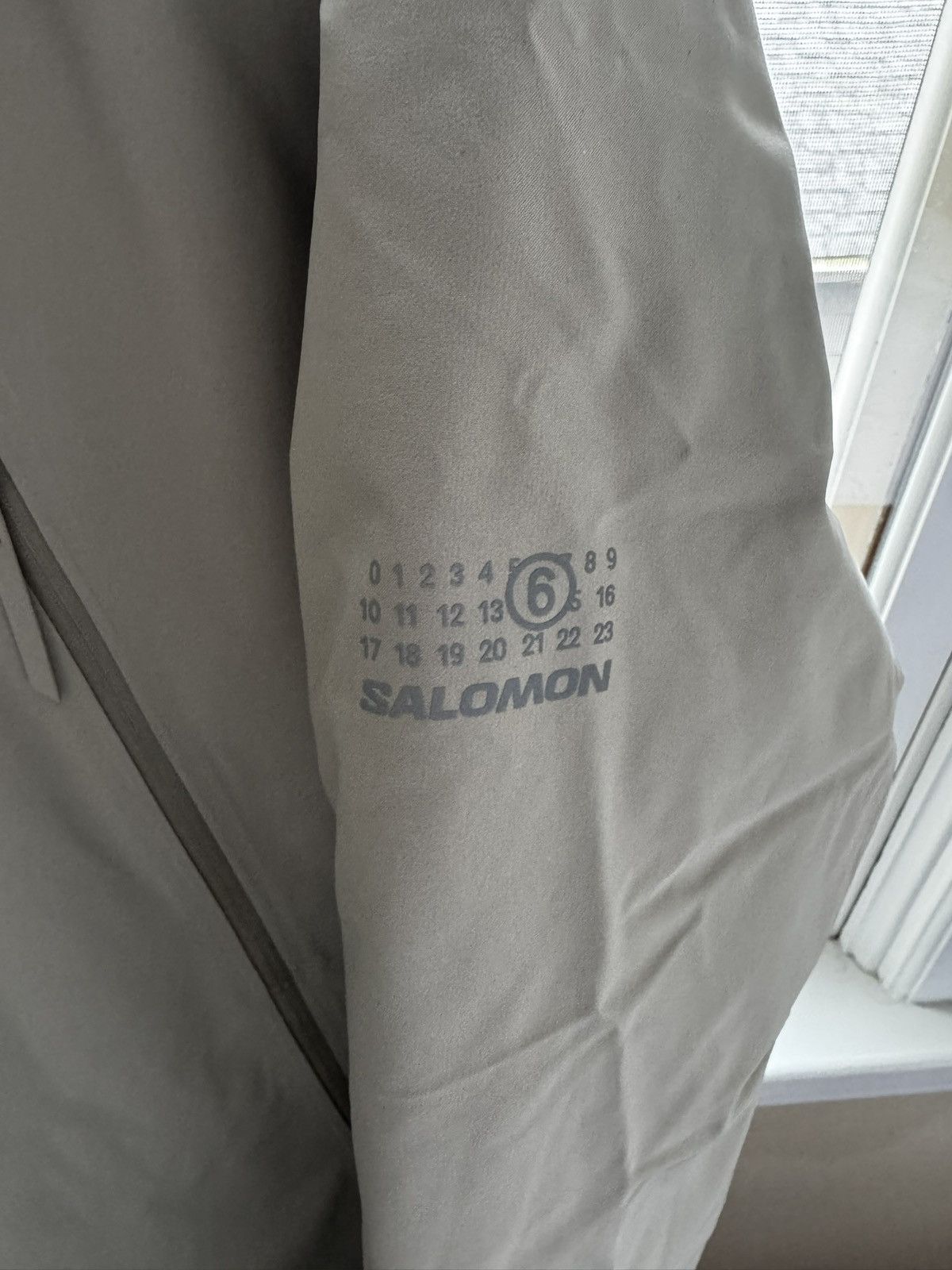 Maison Margiela × Salomon MM6 x Salomon technical jacket-abbey stone/cream- small Size US S / EU 44-46 / 1 - 3 Thumbnail