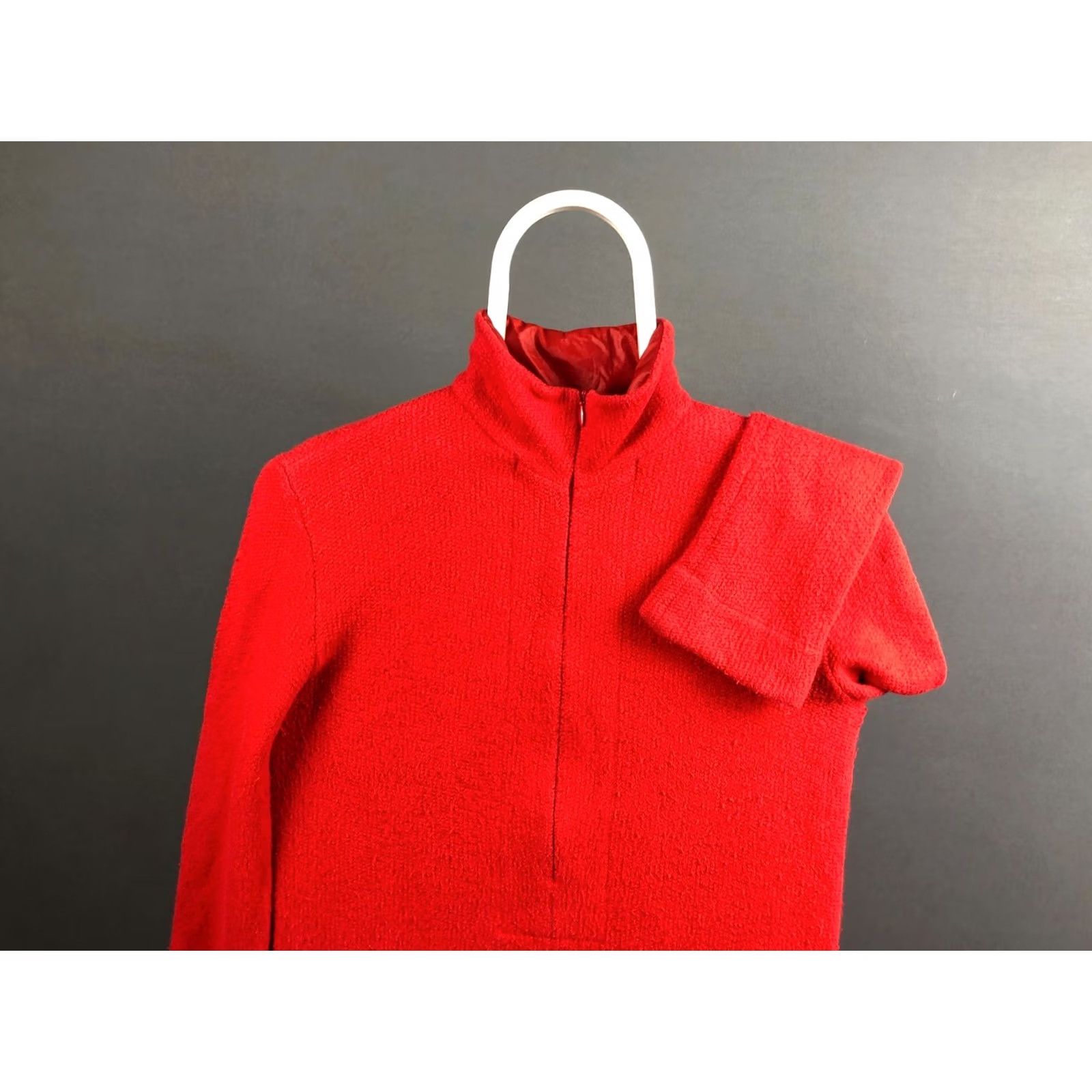 Valentino Valentino Jeans Womens Half Zip Top Size 44 Red Cotton - US Buyer Note - Free Shipping & Customs Size M / US 6-8 / IT 42-44 - 5 Thumbnail