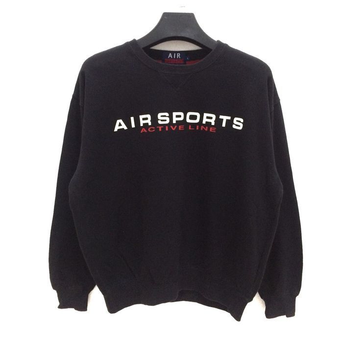 Image of Vintage Air Sports Spell Out Sweatshirt, Men's (Size Large)