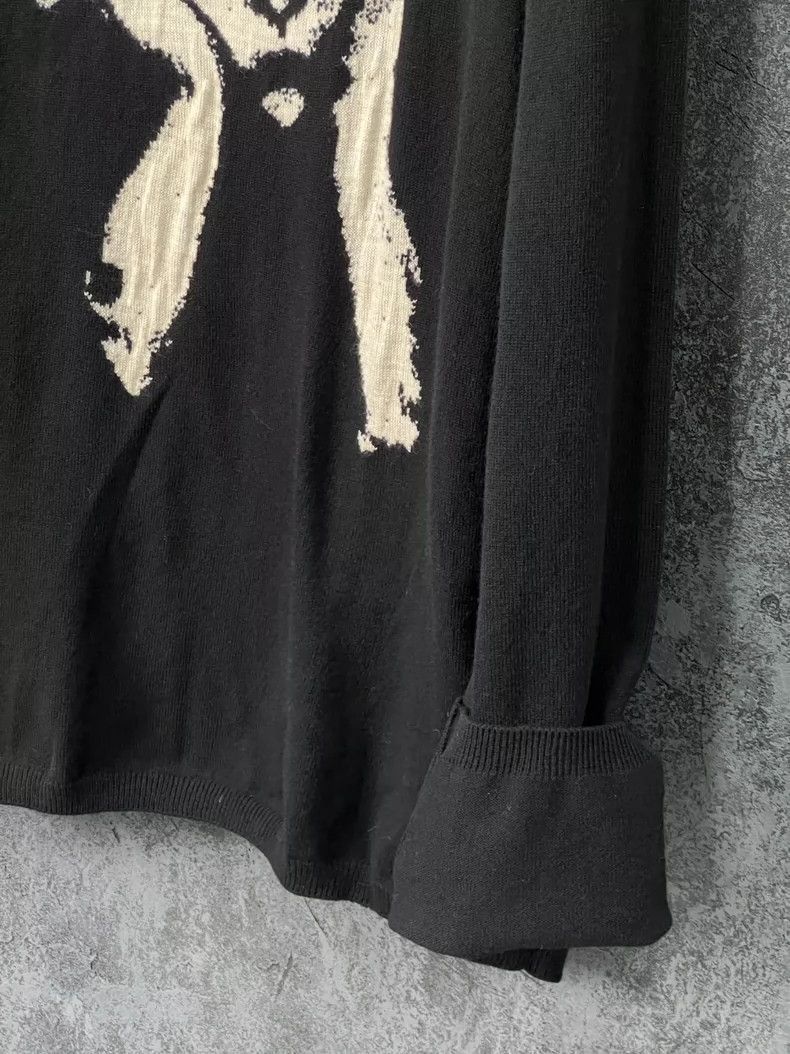 Yohji Yamamoto Yohji Yamamoto Yohji Yamamoto black figure sweater-2507 Size US L / EU 52-54 / 3 - 4 Thumbnail